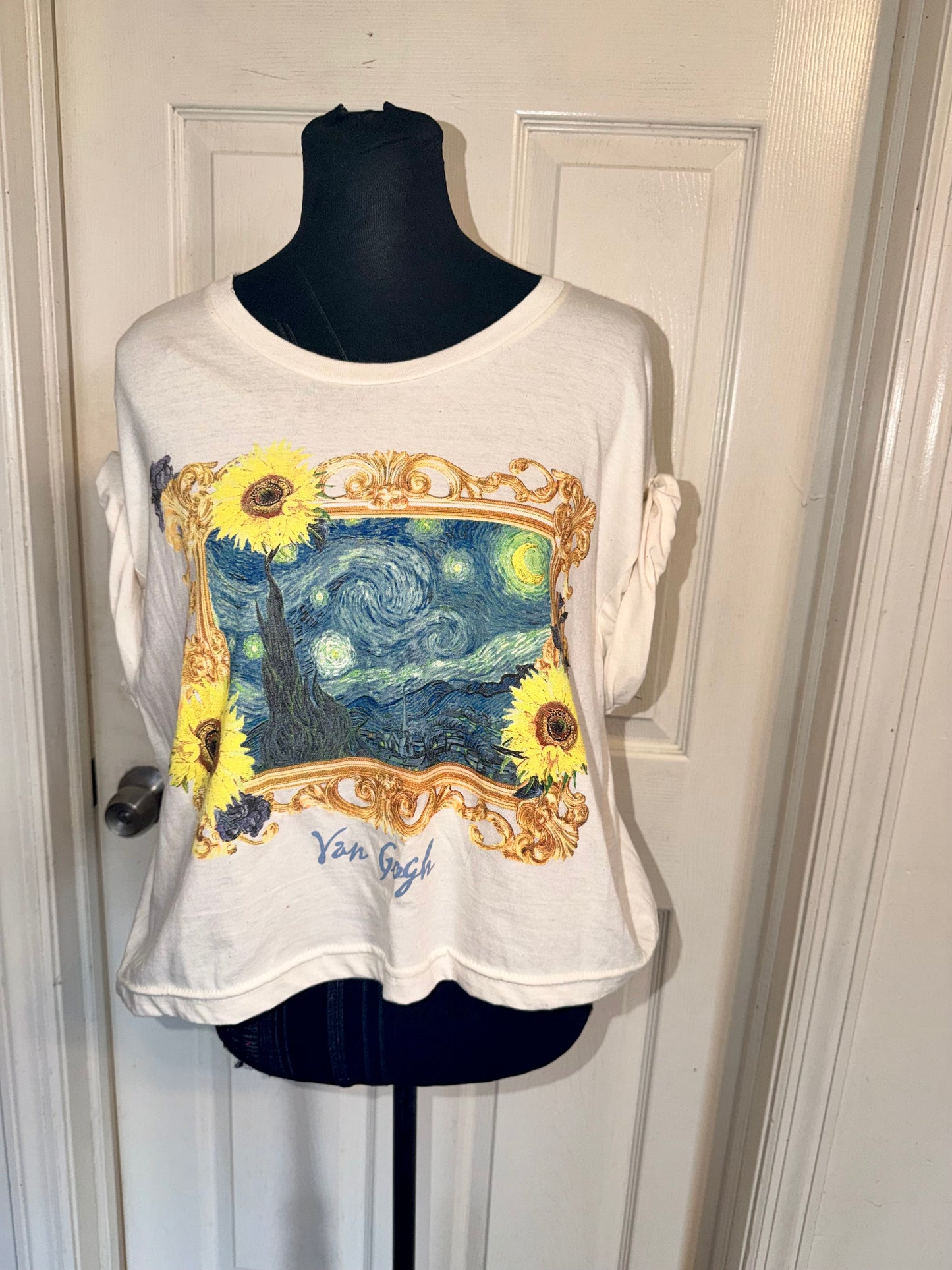 Vincent Van Gogh Cropped Tee
