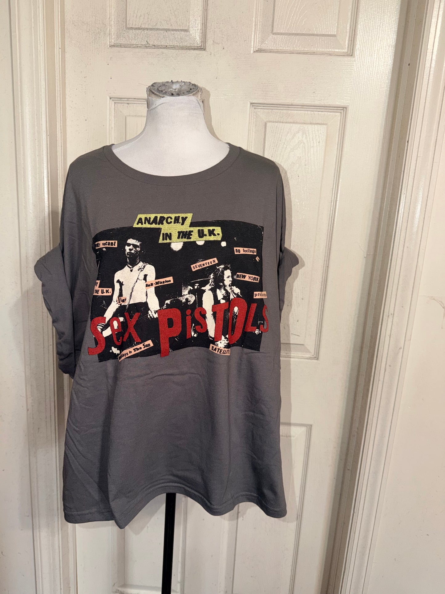 The Sex Pistols Oversized Distressed Tee