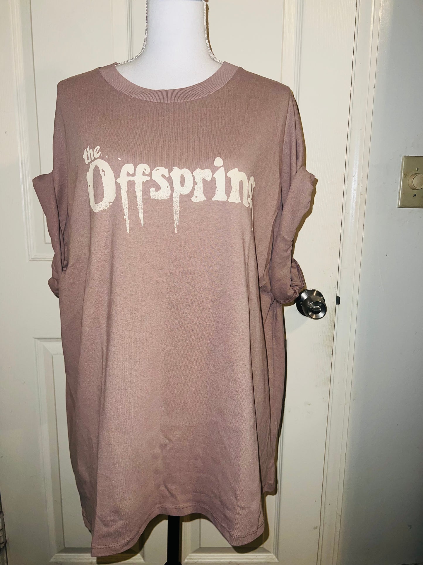 The Offspring Double Sided Oversized Distressed Tee