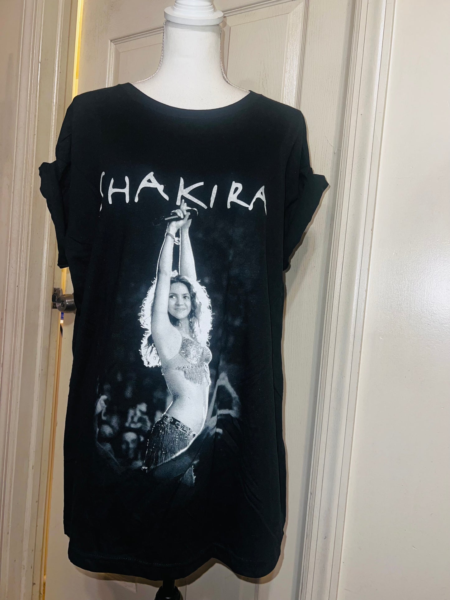 Shakira Oversized Distressed Tee
