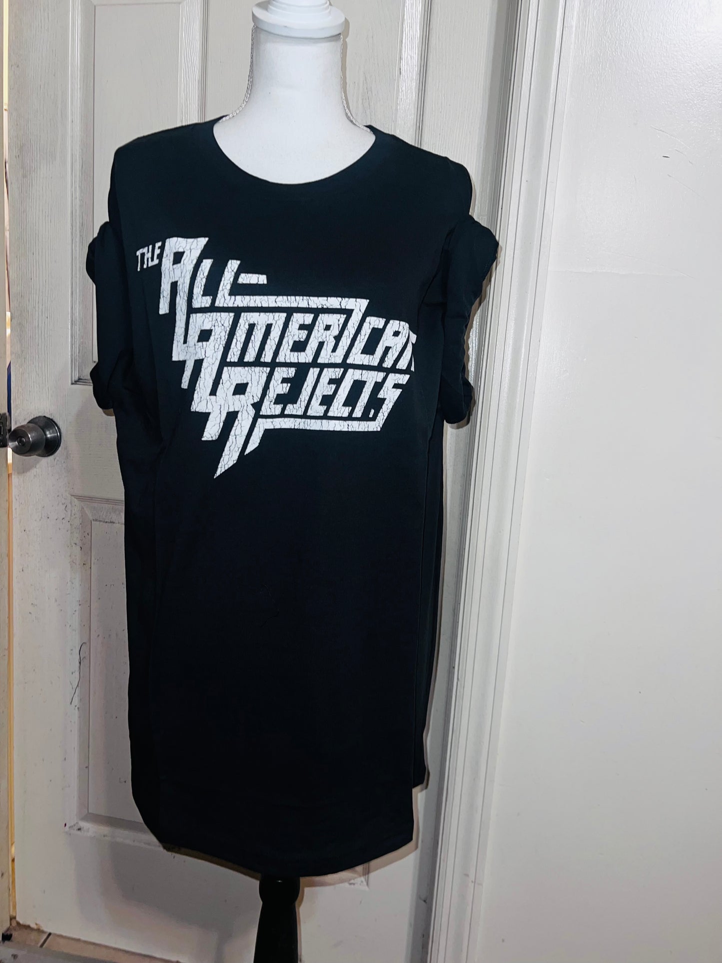 The All-American Rejects Oversized Distressed Tee