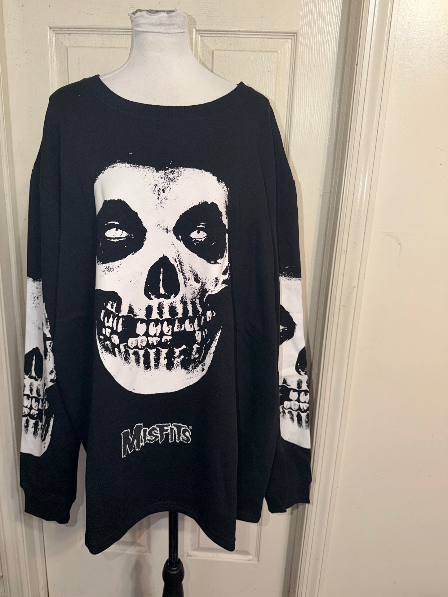 The Misfits Oversized Distressed Sweatshirt