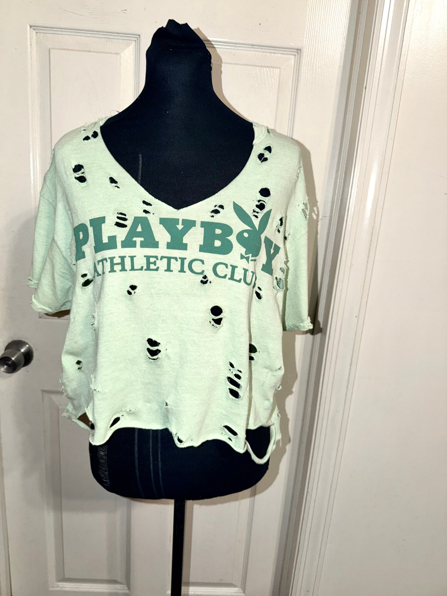 Playboy Oversized Cropped Tee