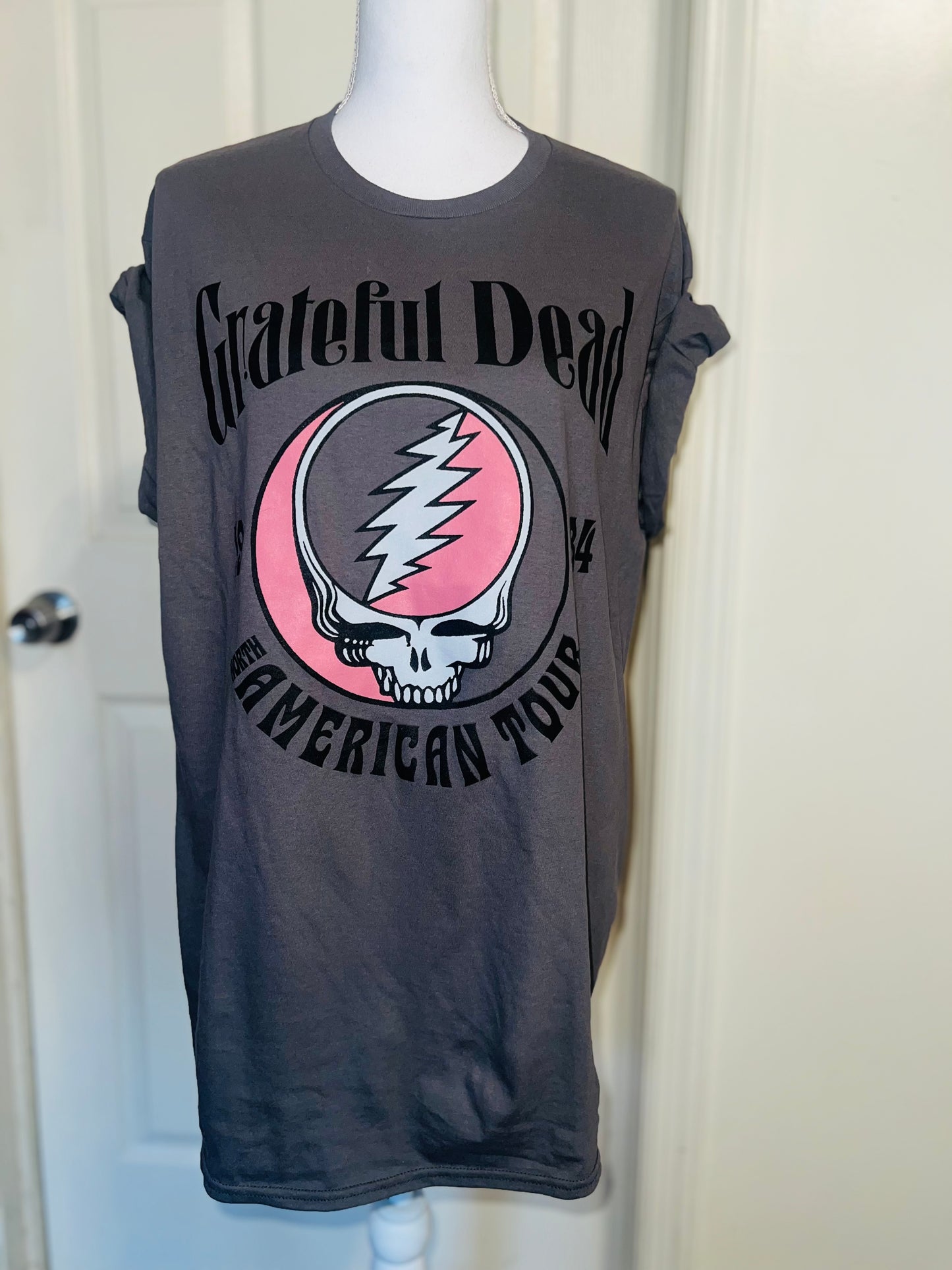 Grateful Dead Oversized Distressed Tee