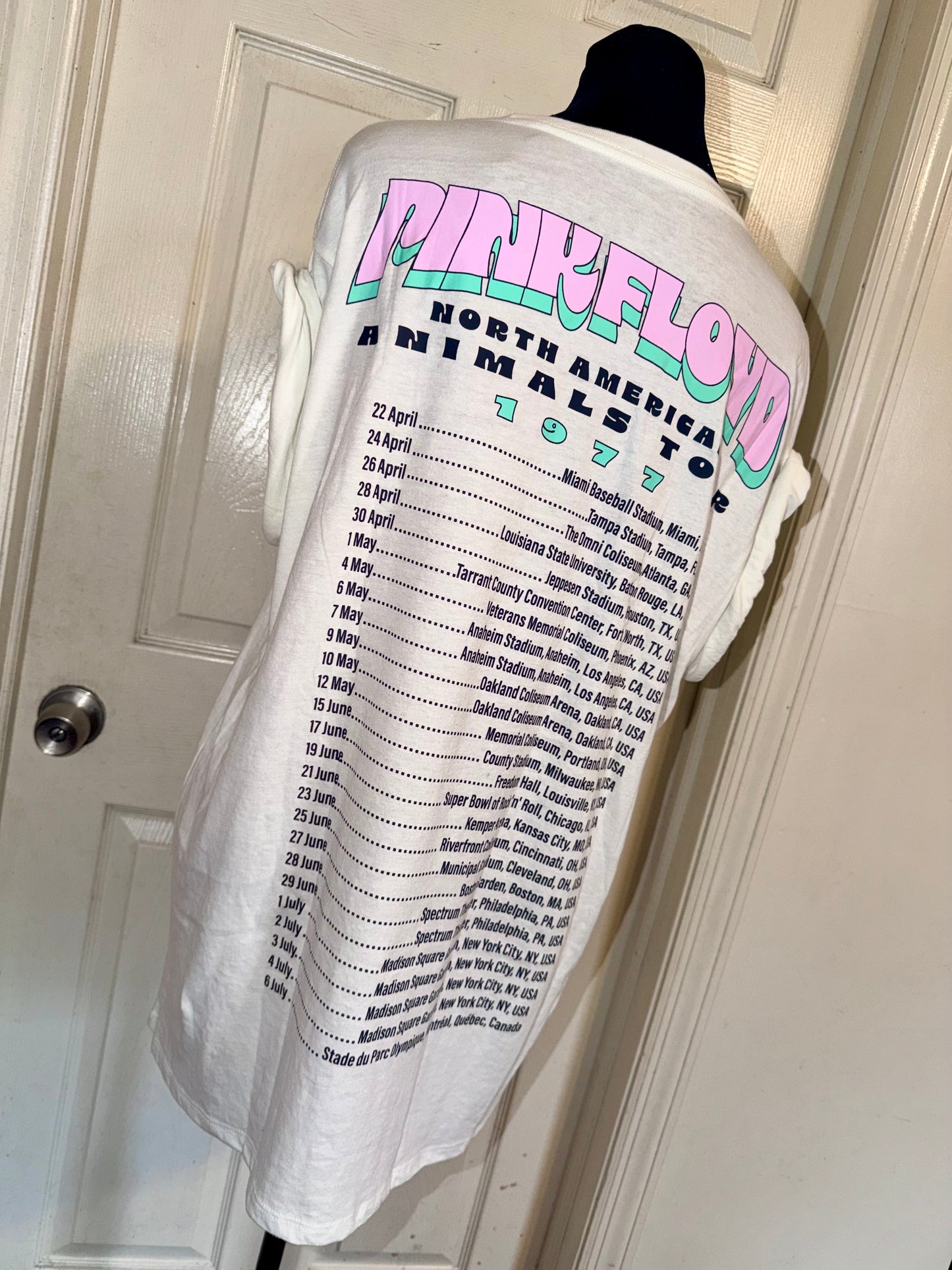 Pink Floyd Double Sided Oversized Tee