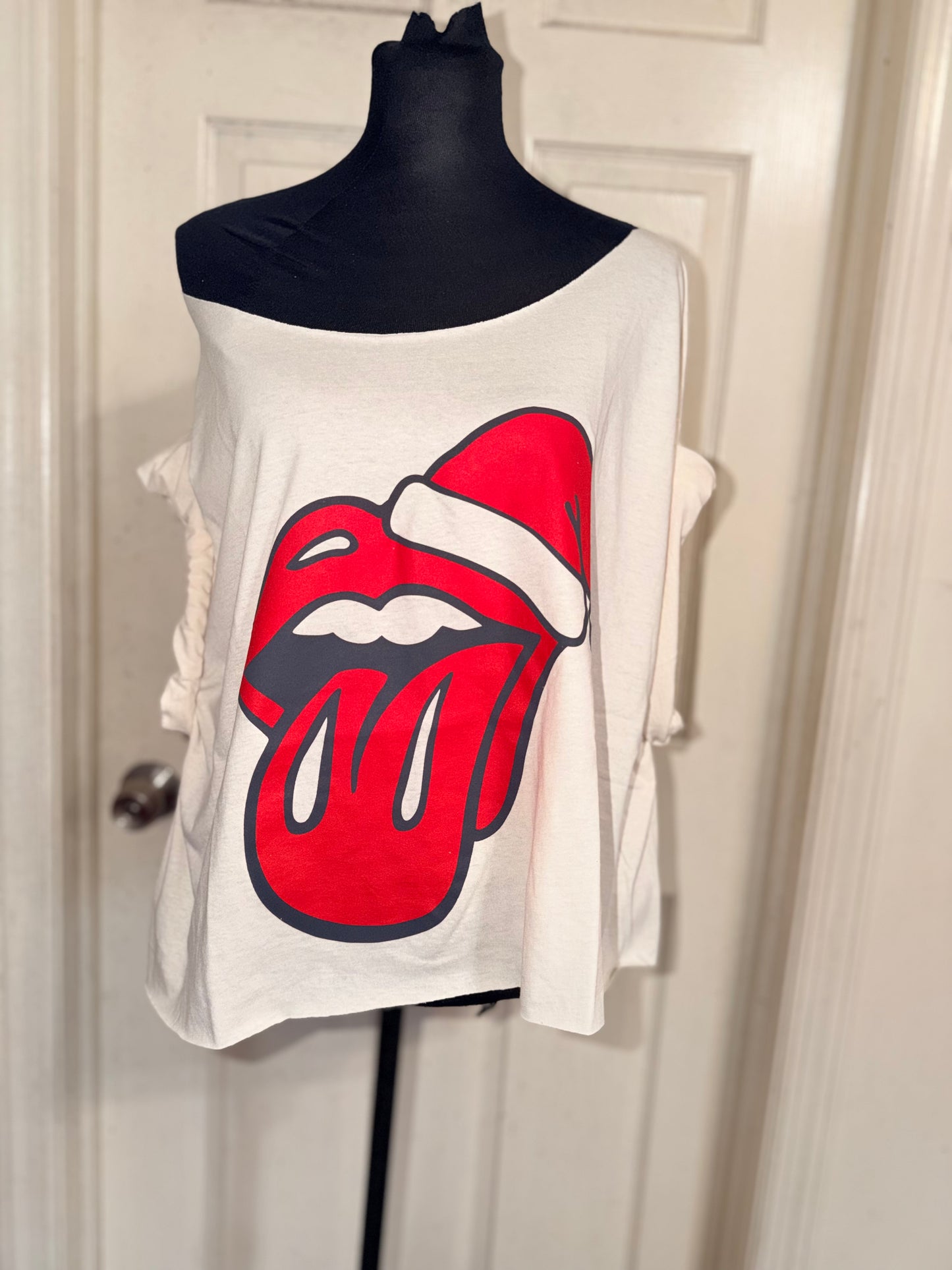 The Rolling Stones OFTS Oversized Distressed Tee