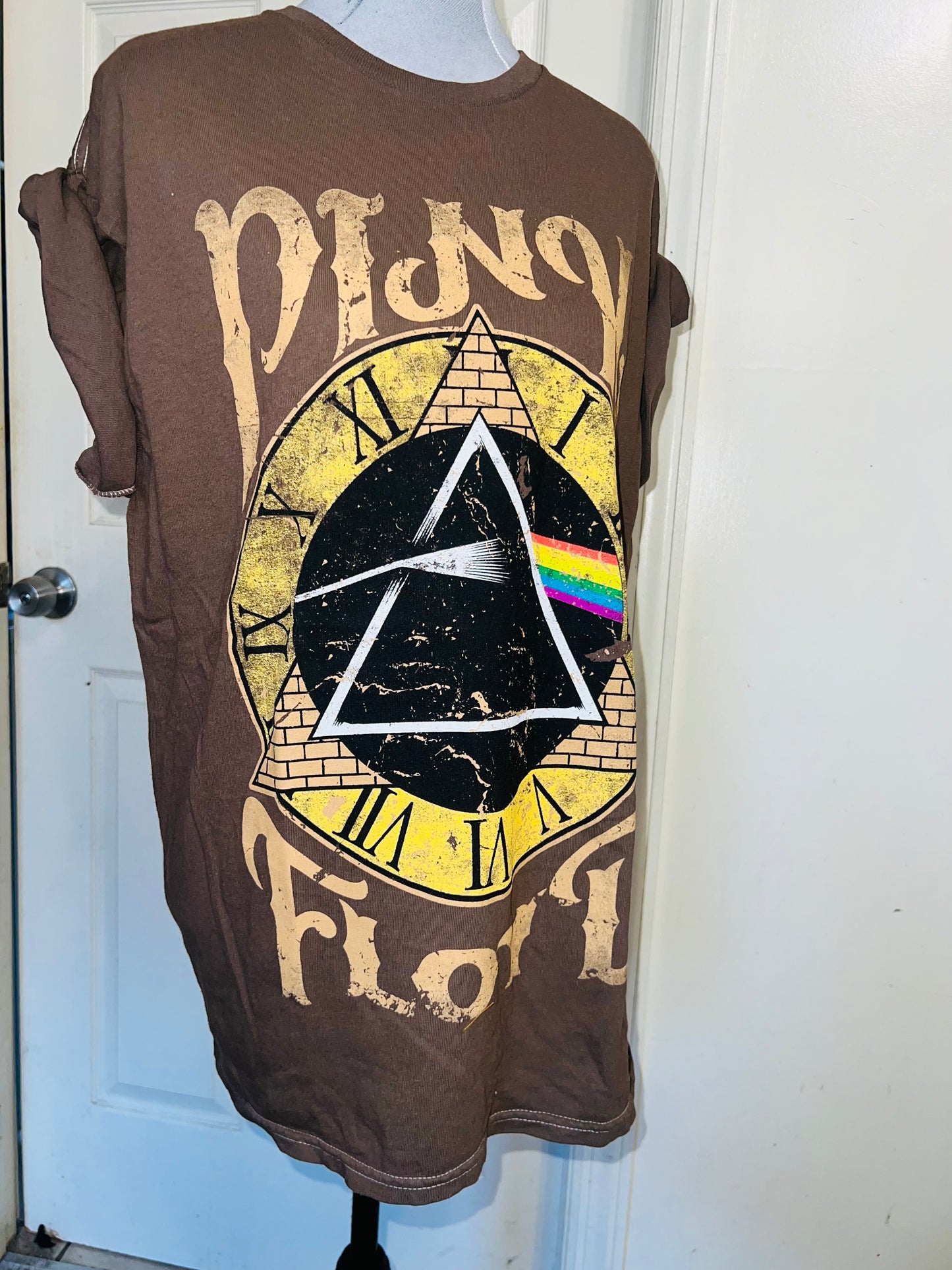 Pink Floyd Oversized Distressed Tee