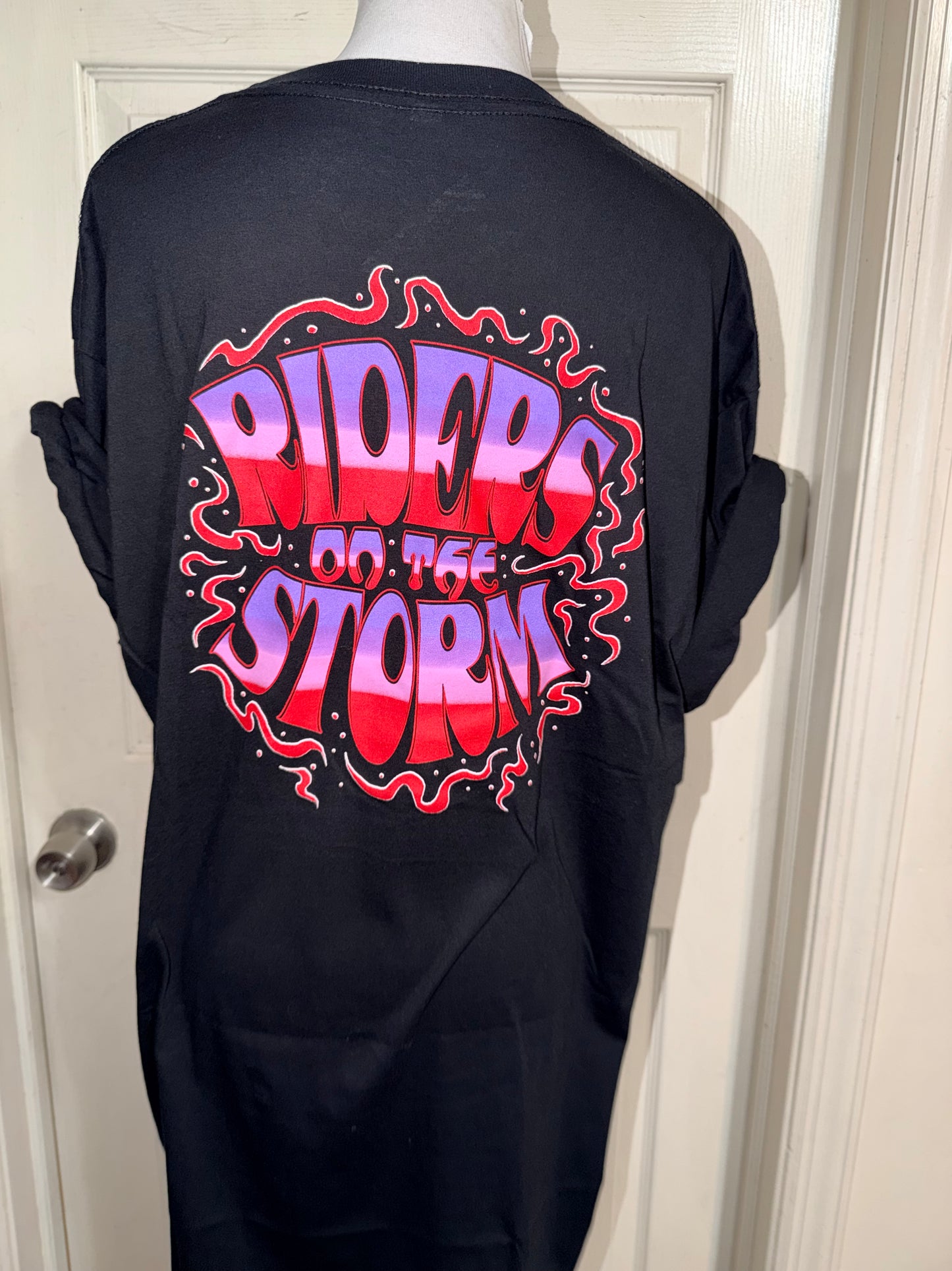 The Doors Double Sided Oversized Distressed Tee