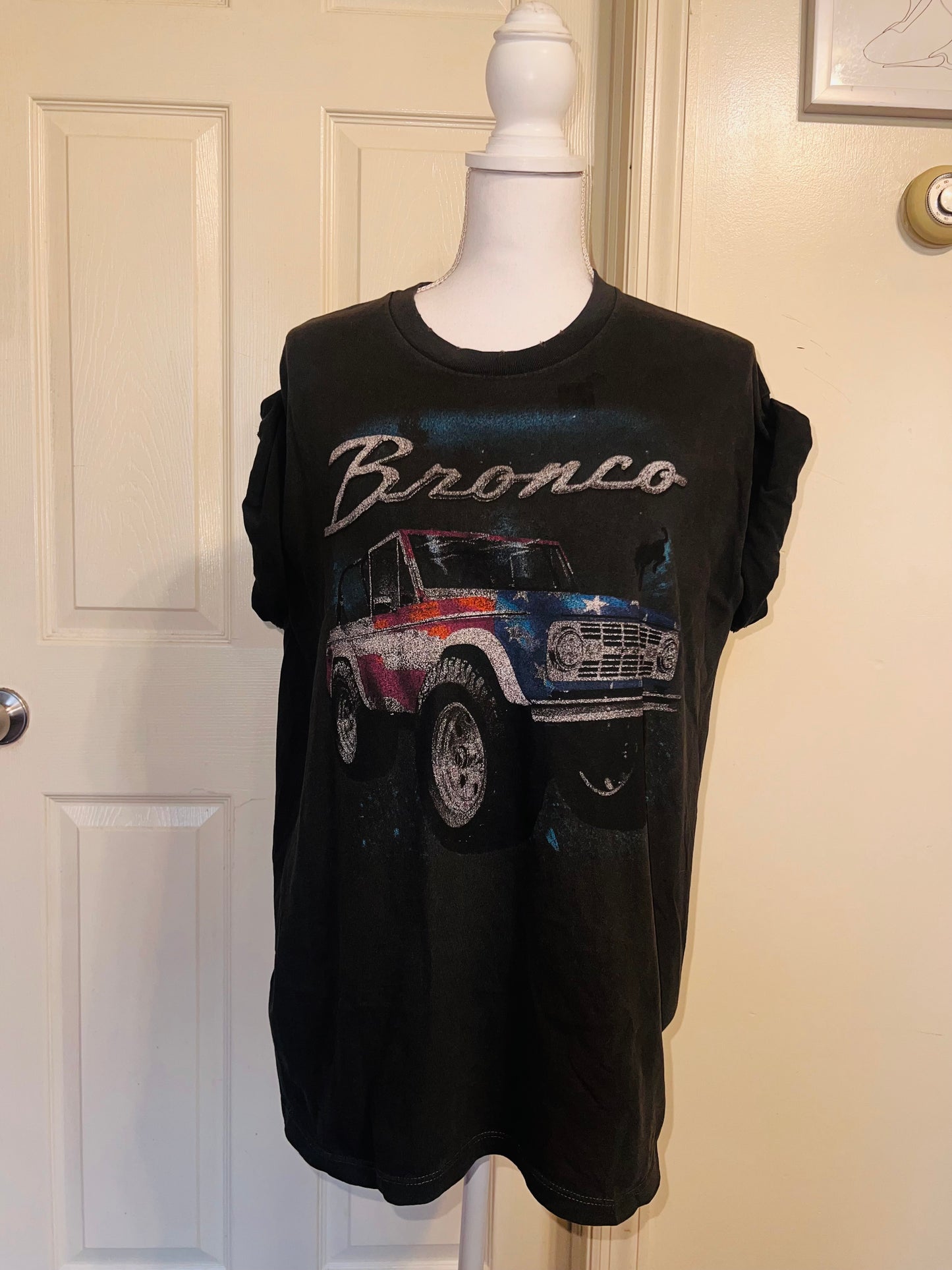 Ford Bronco Oversized Distressed Tee