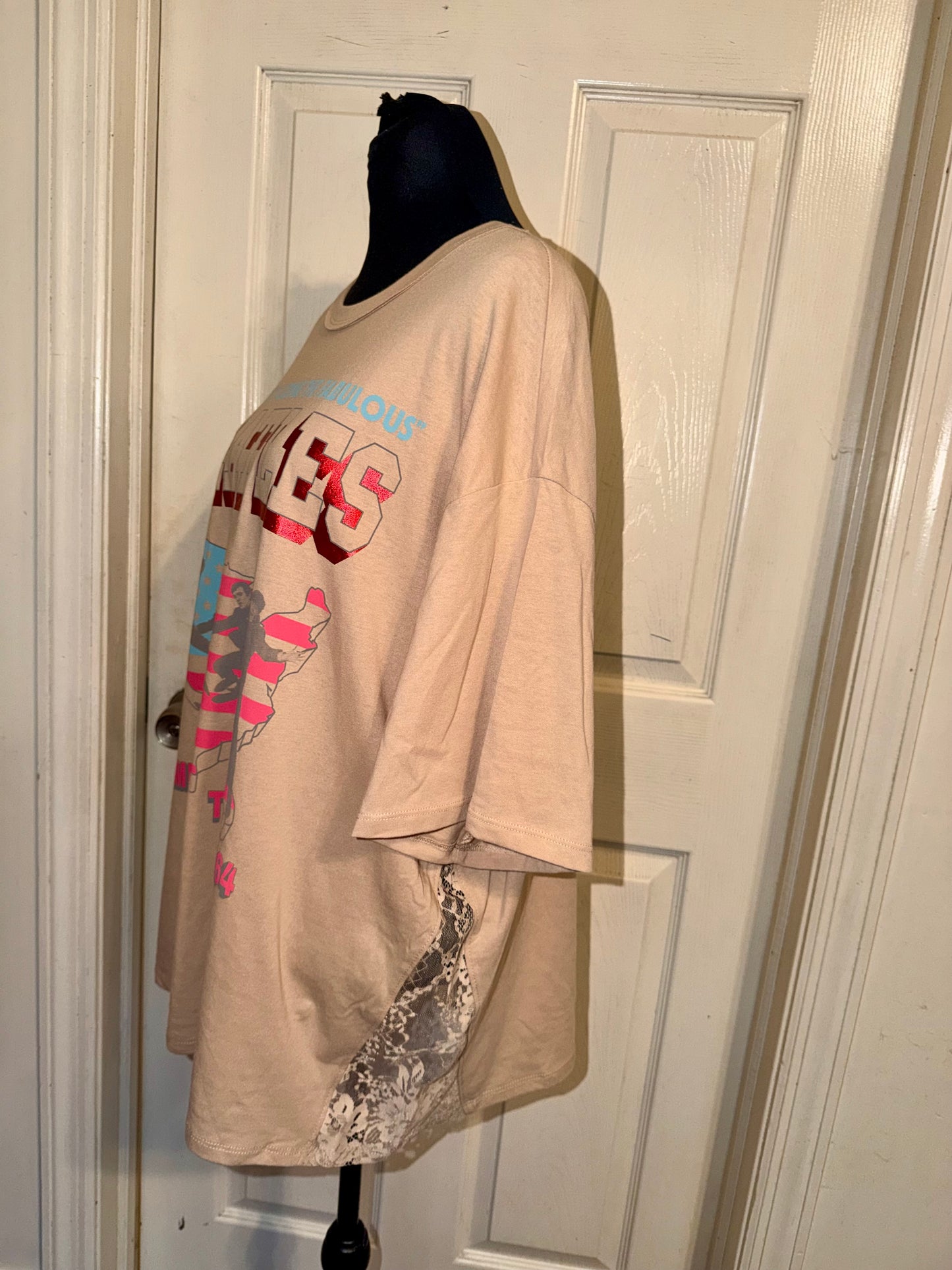 The Beatles Lace Oversized Tee