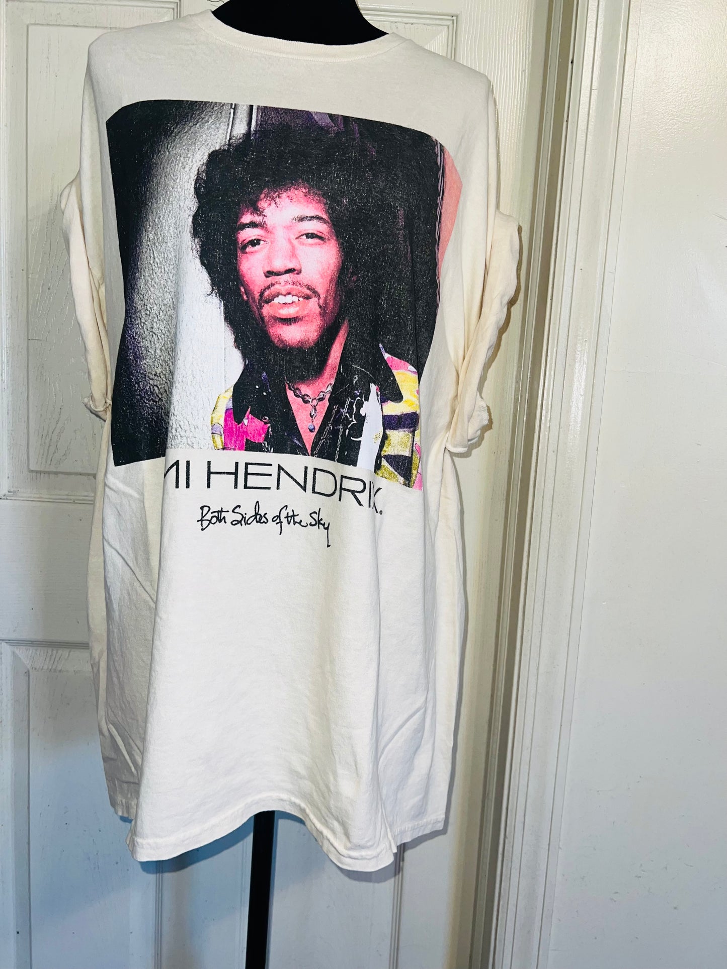Jimi Hendrix Oversized Distressed Tee