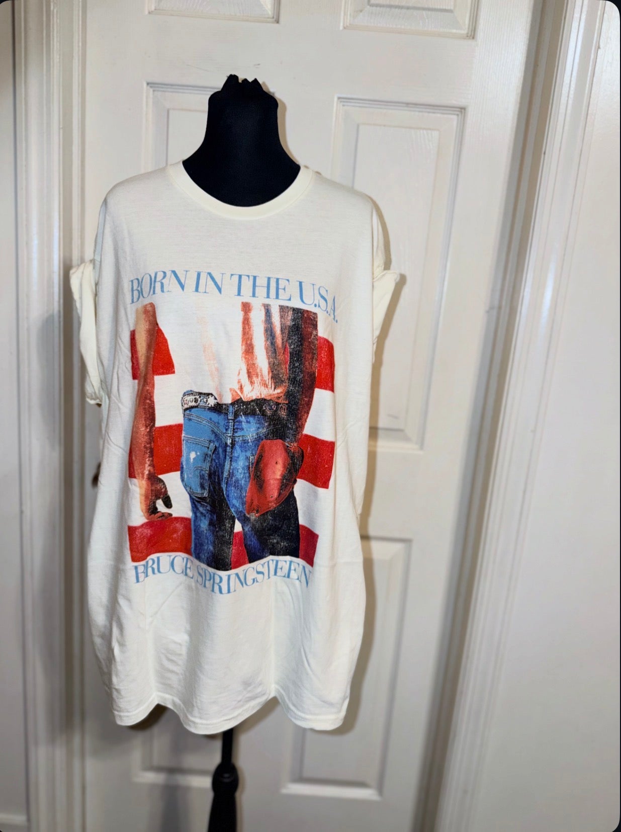 Bruce Springsteen Oversized Distressed Tee