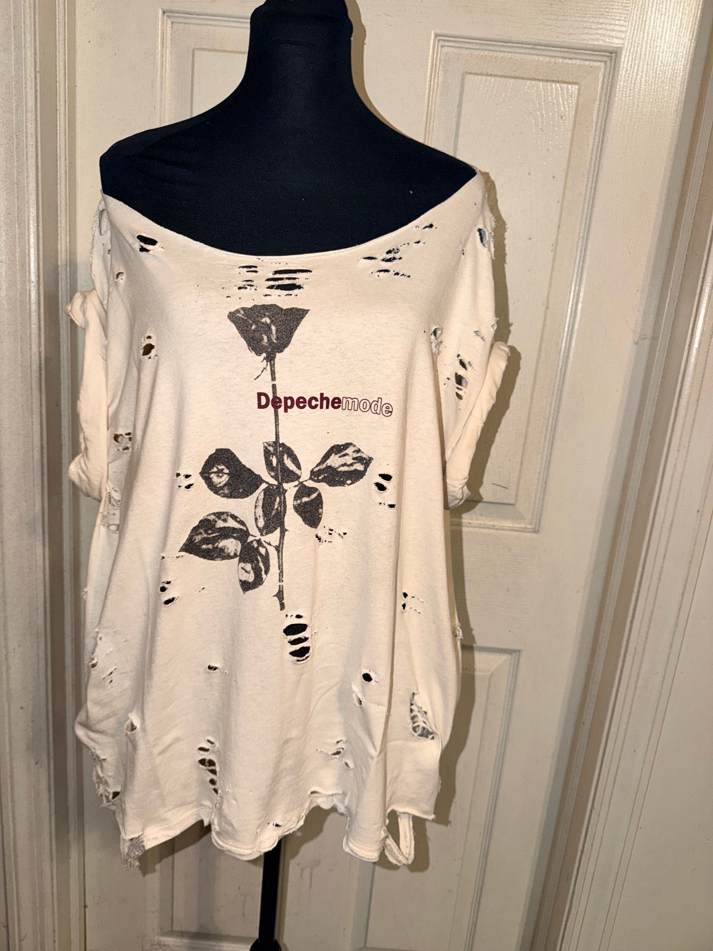 Depeche Mode Oversized Distressed Tee (as is)
