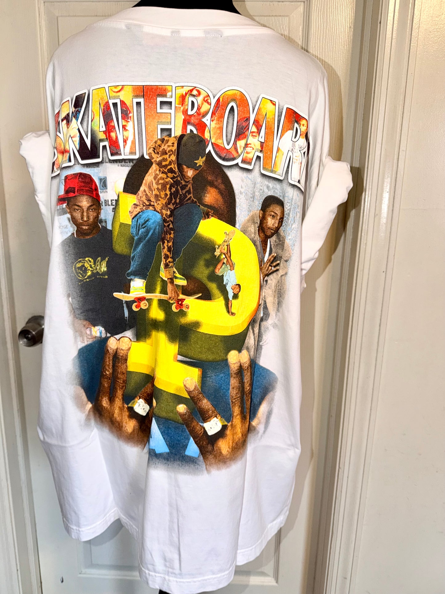 Pharrell Williams Double Sided Oversized Tee
