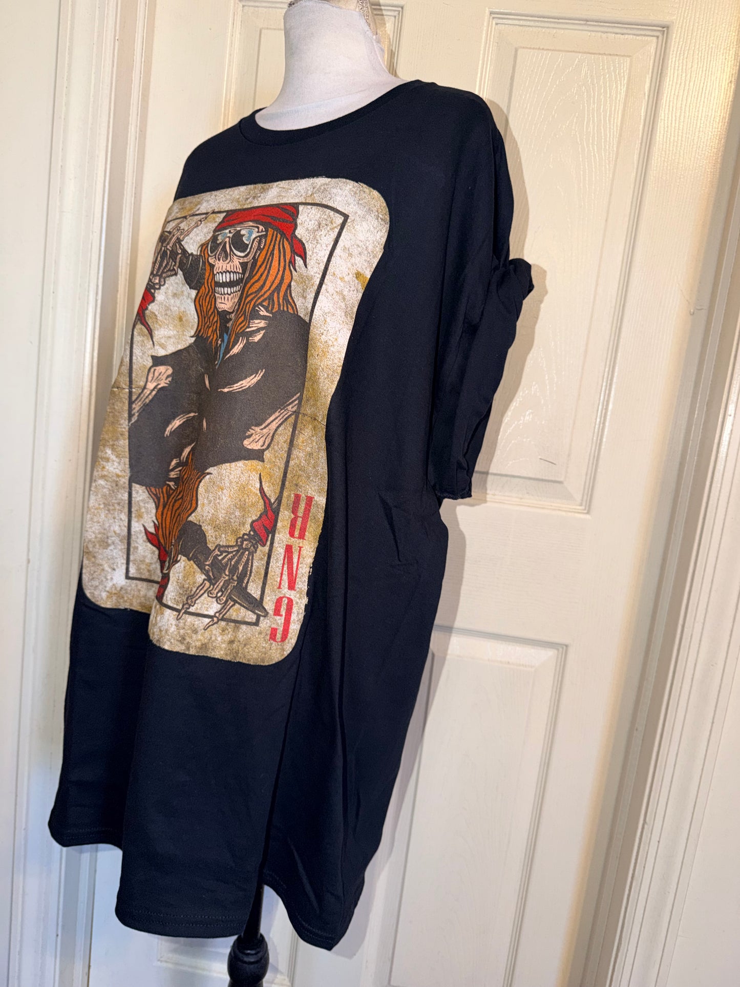 Guns N’ Roses Oversized Distressed Tee
