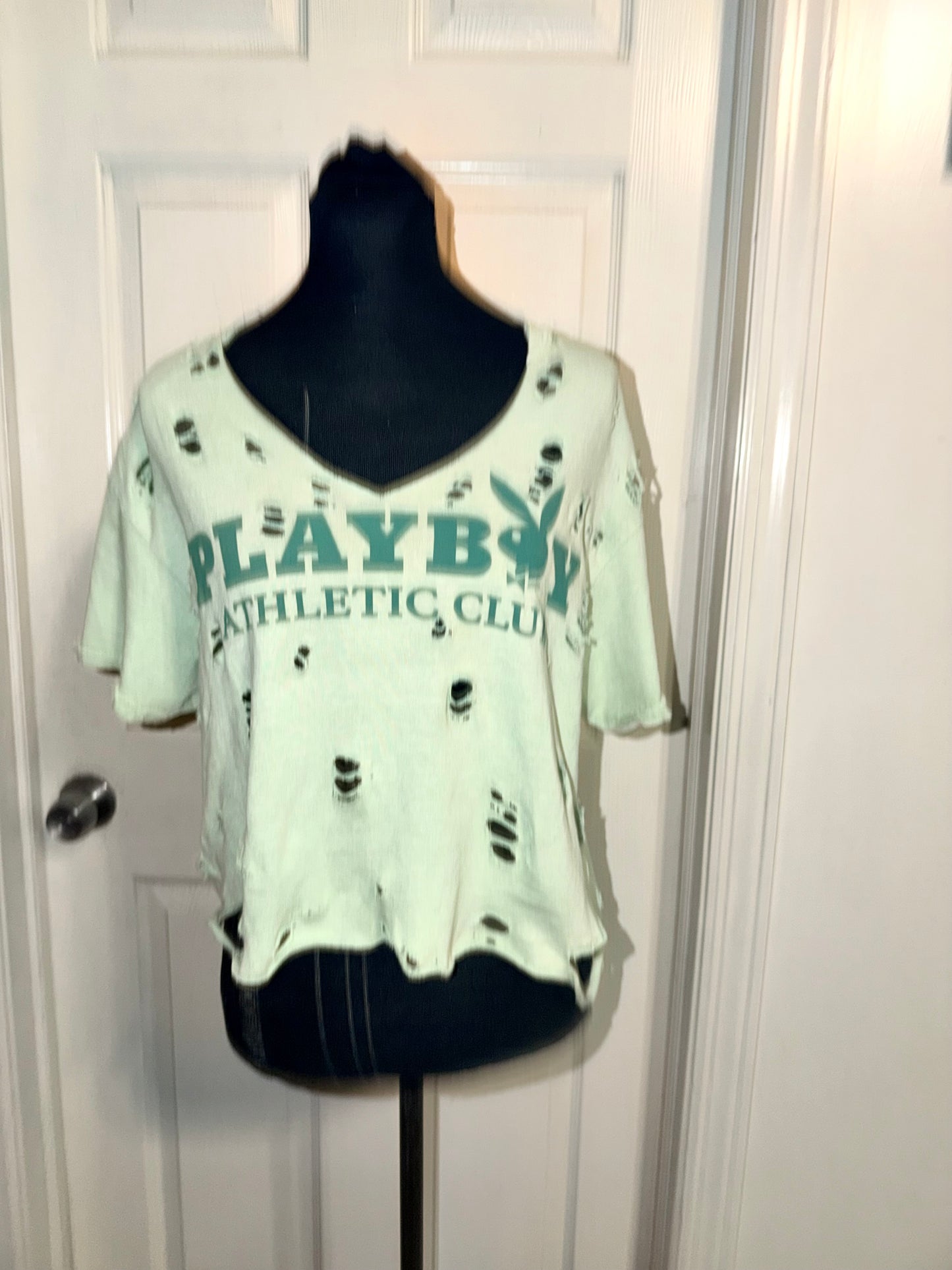 Playboy Oversized Cropped Tee
