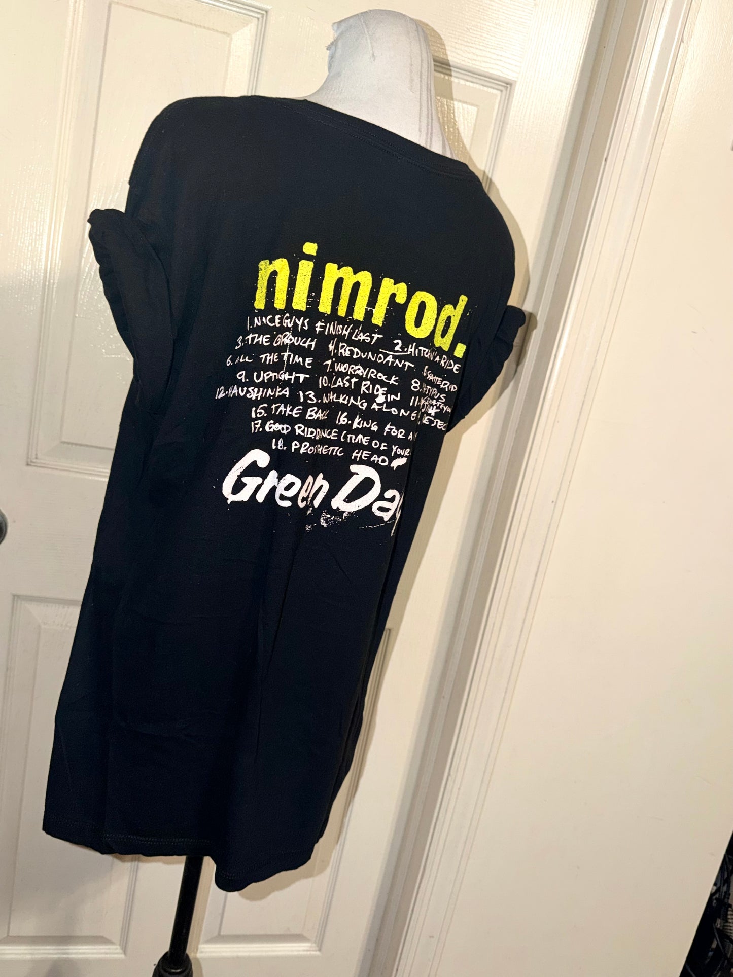 Green Day Double Sided Tee