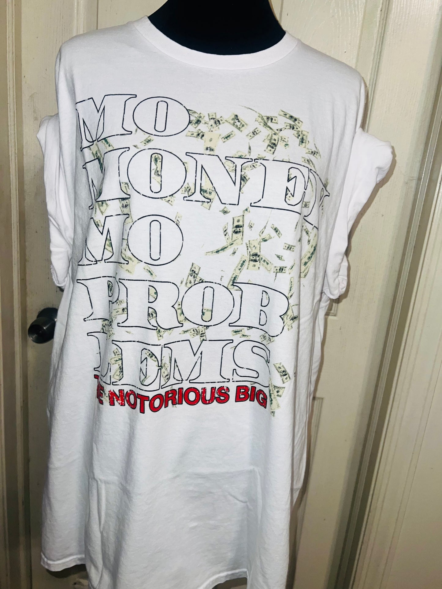 Notorious BIG Oversized Distressed Tee