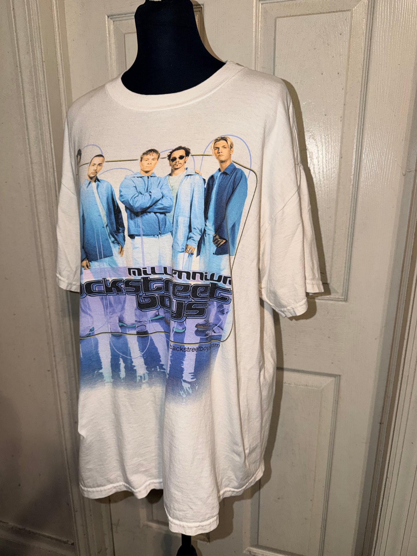 Backstreet Boys Vintage Double Sided Distressed Tee