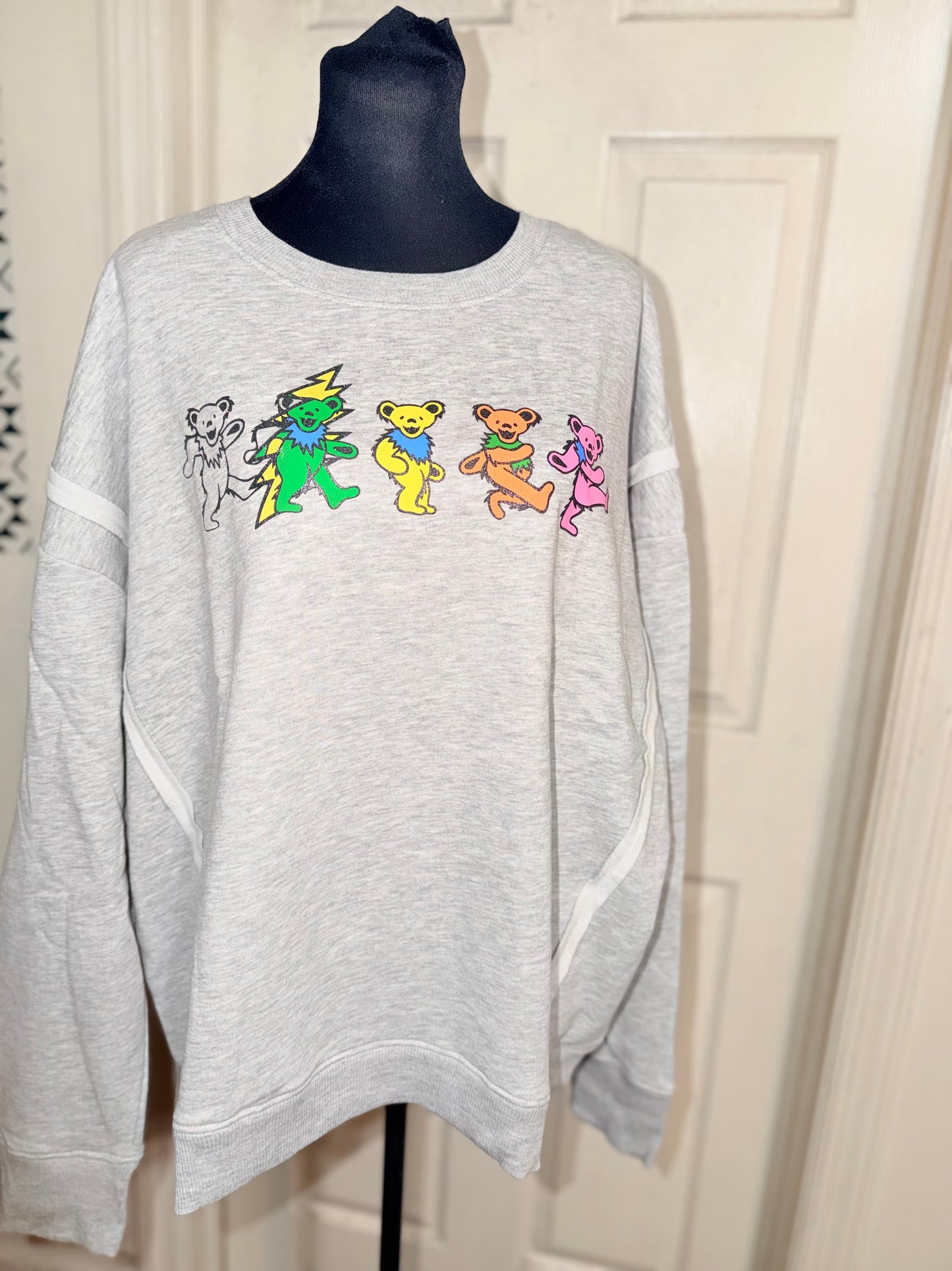 Grateful Dead Oversized Distressed Tee