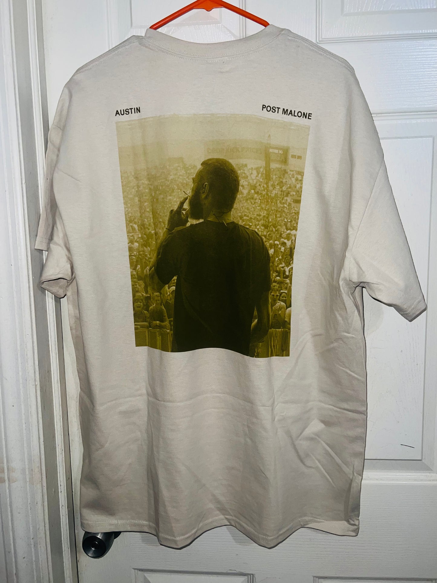 Post Malone Austin Double Sided Distressed Tee