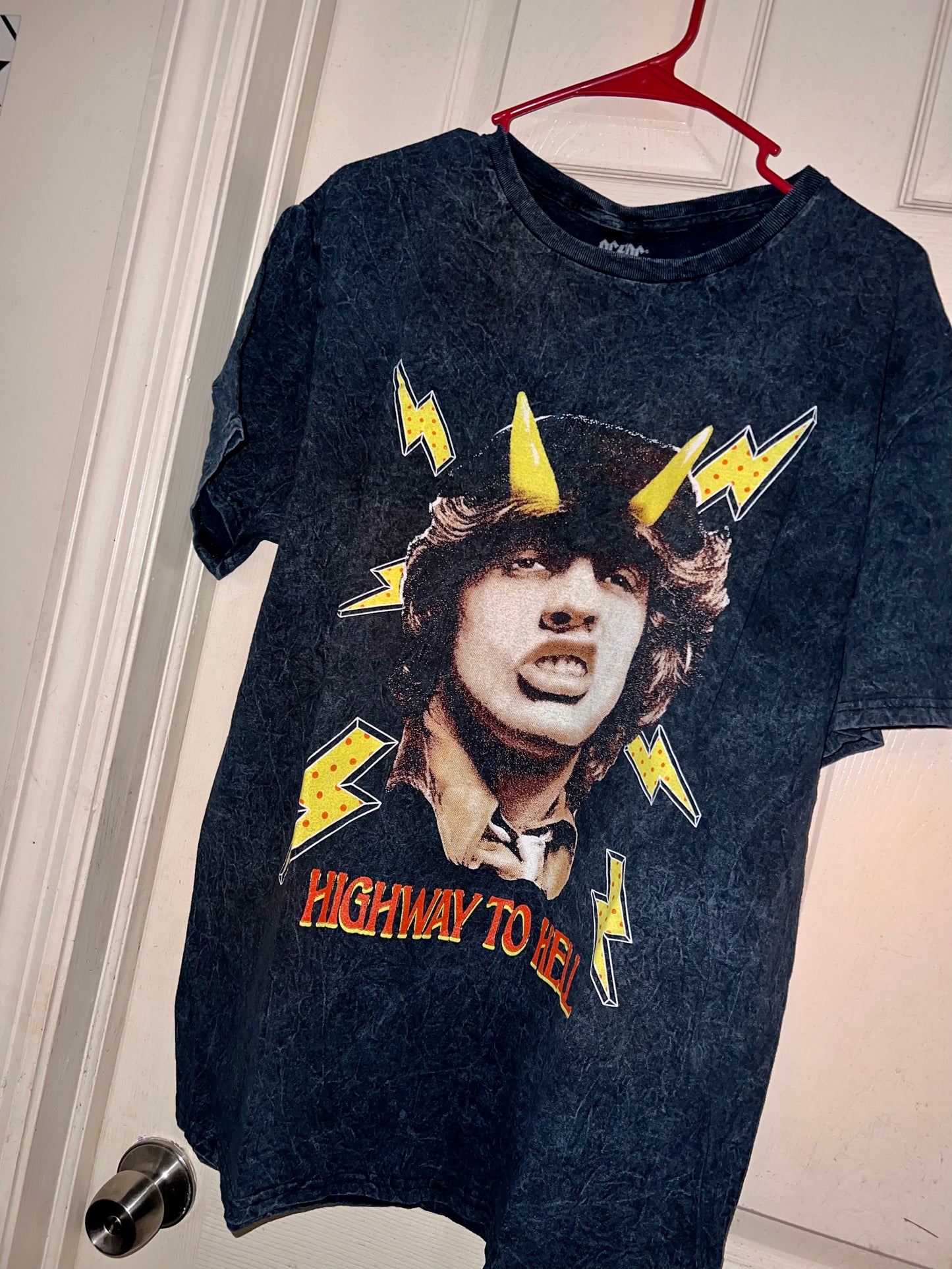 AC/DC Angus Young Highway to Hell Oversized Tee