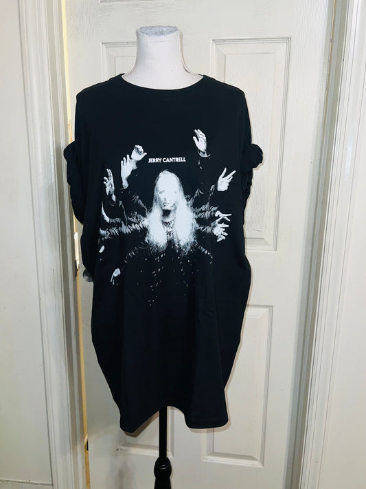 Alice in Chains’ Jerry Cantrell Oversized Distressed Tee