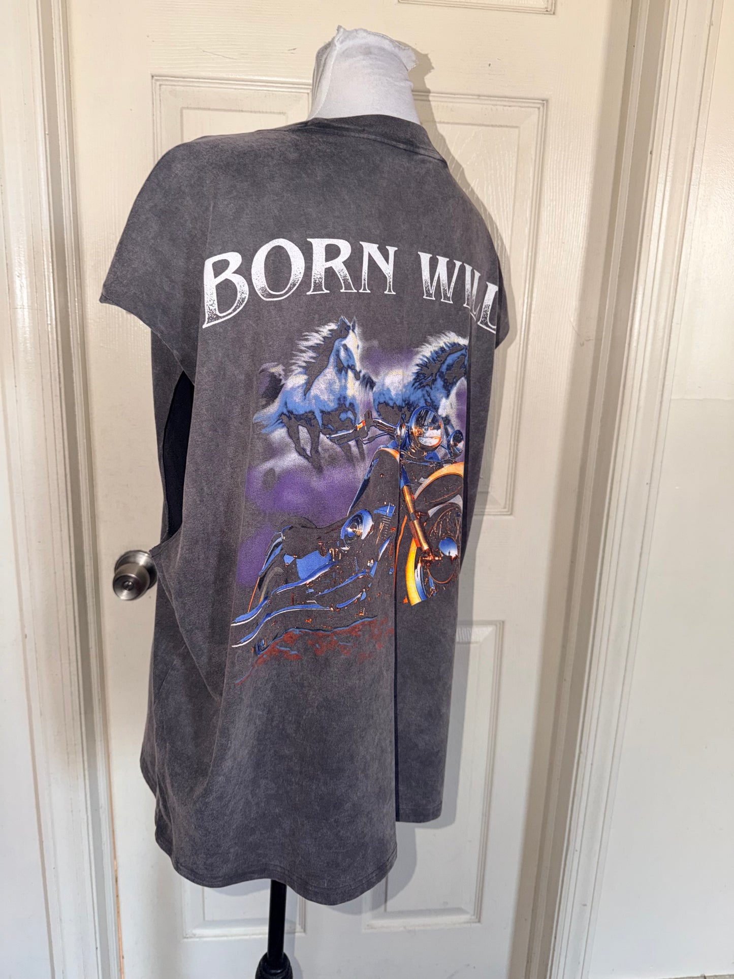 Harley Davidson Double Sided Oversized Tank