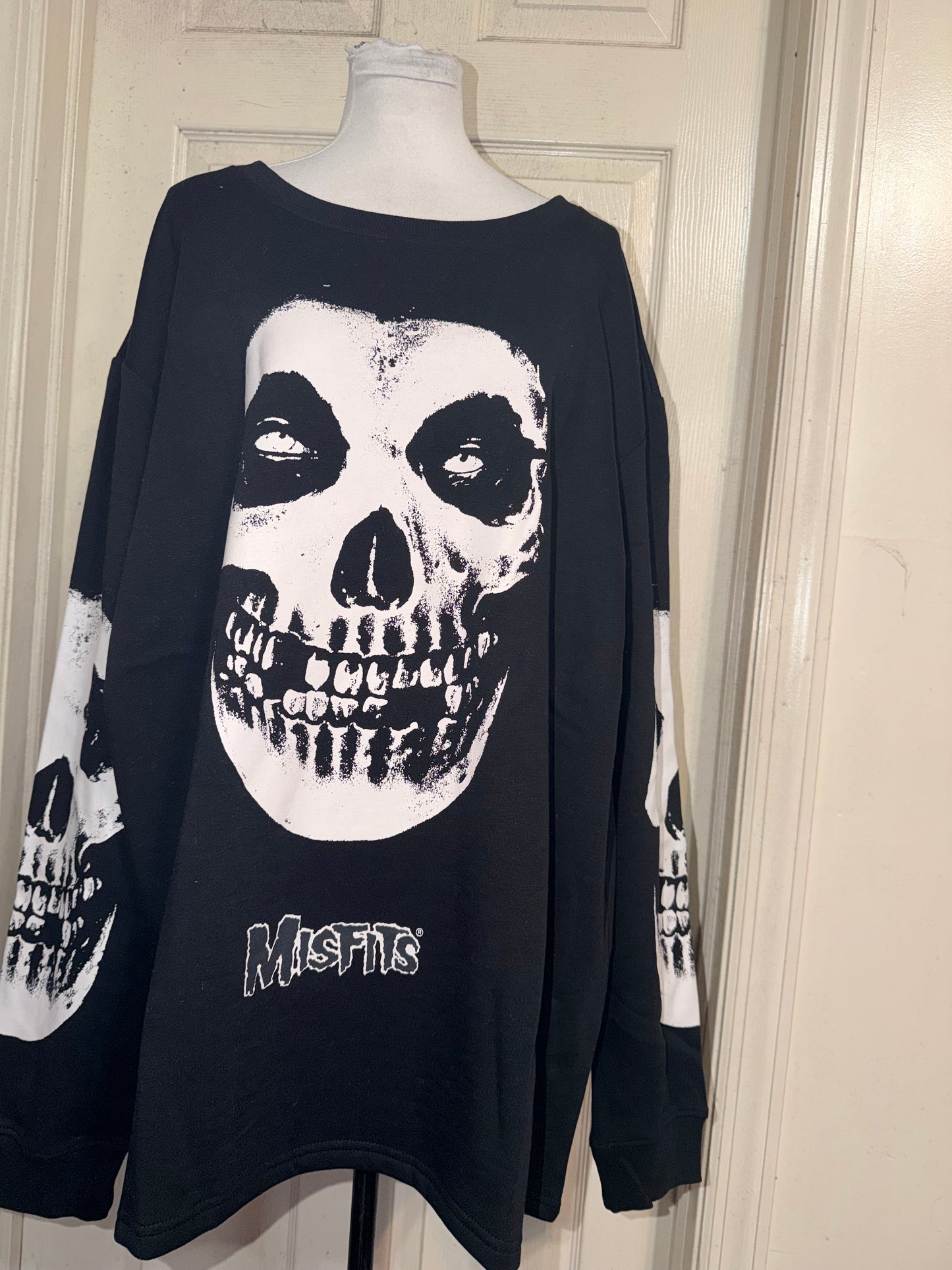 The Misfits Oversized Distressed Sweatshirt