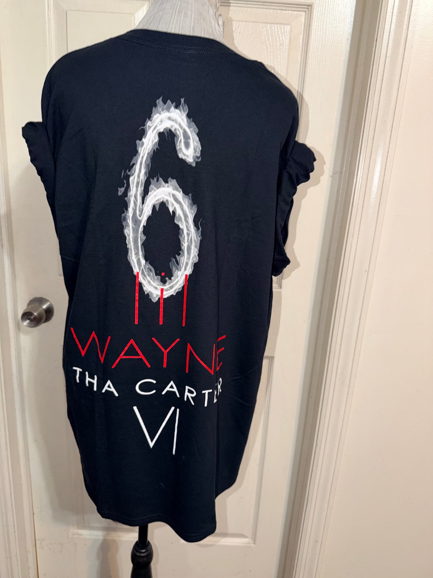 Lil Wayne Double Sided Oversized Distressed Tee