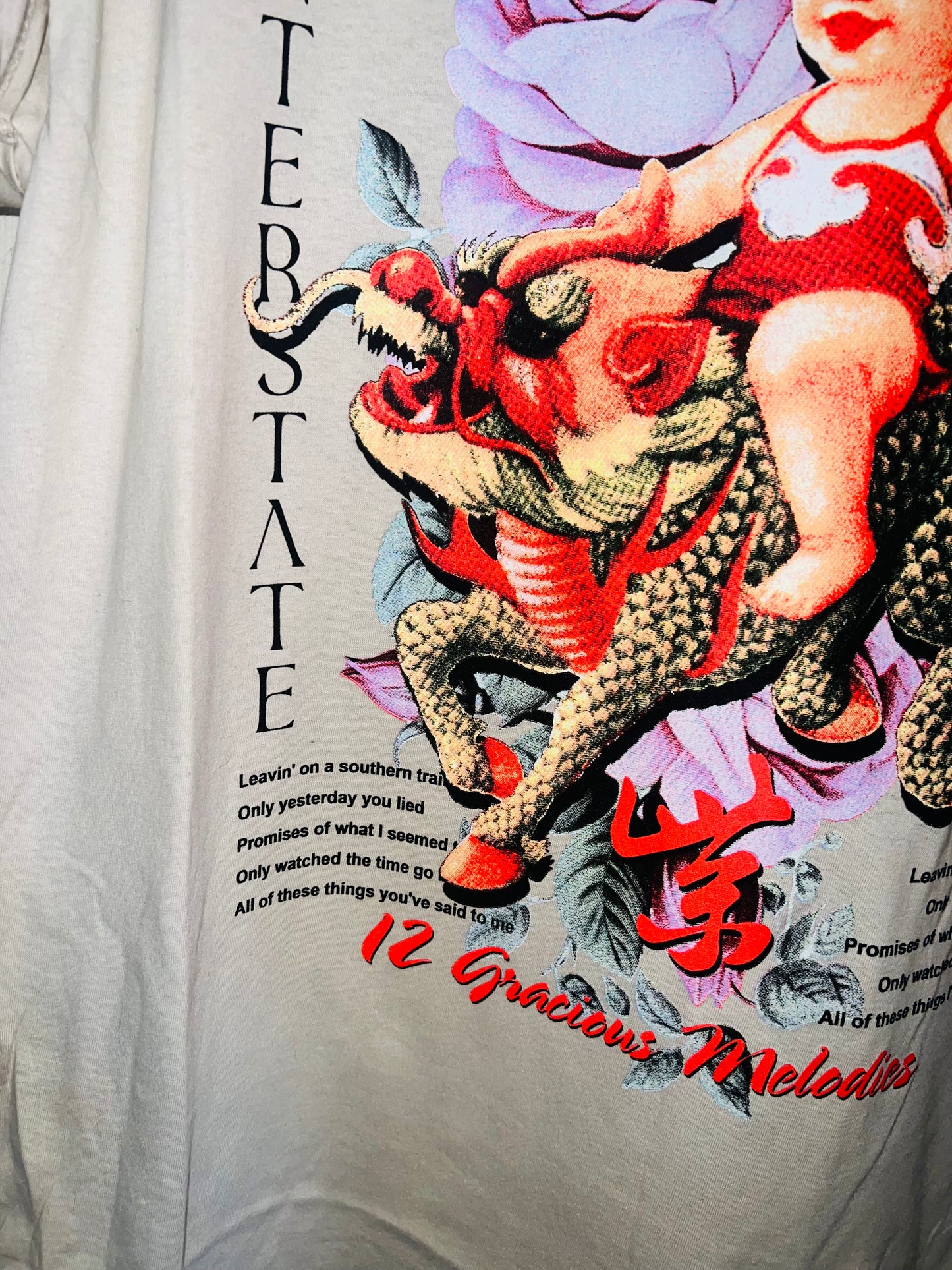 Stone Temple Pilots Oversized Distressed Tee