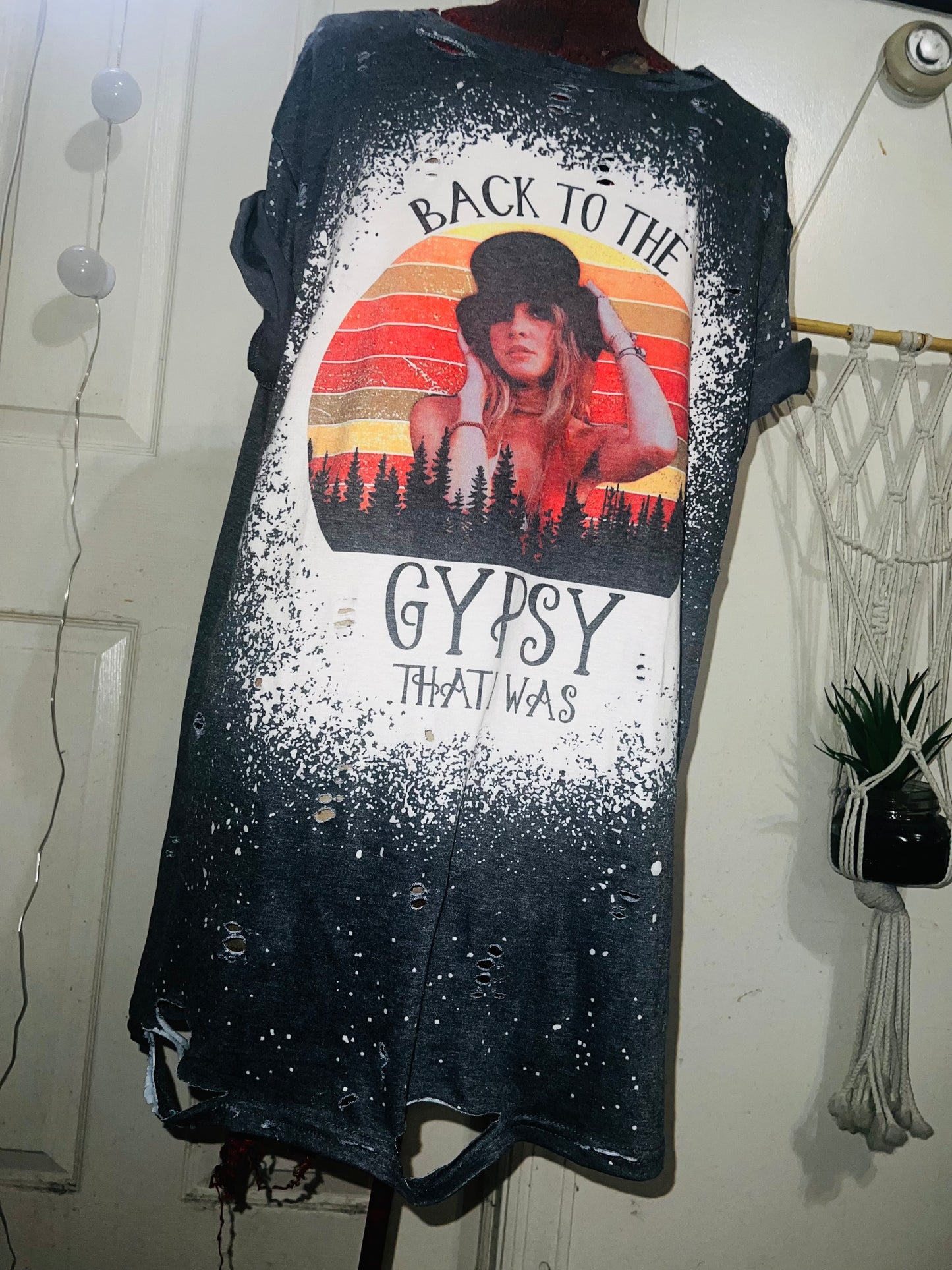 Stevie Nicks Distressed Tee