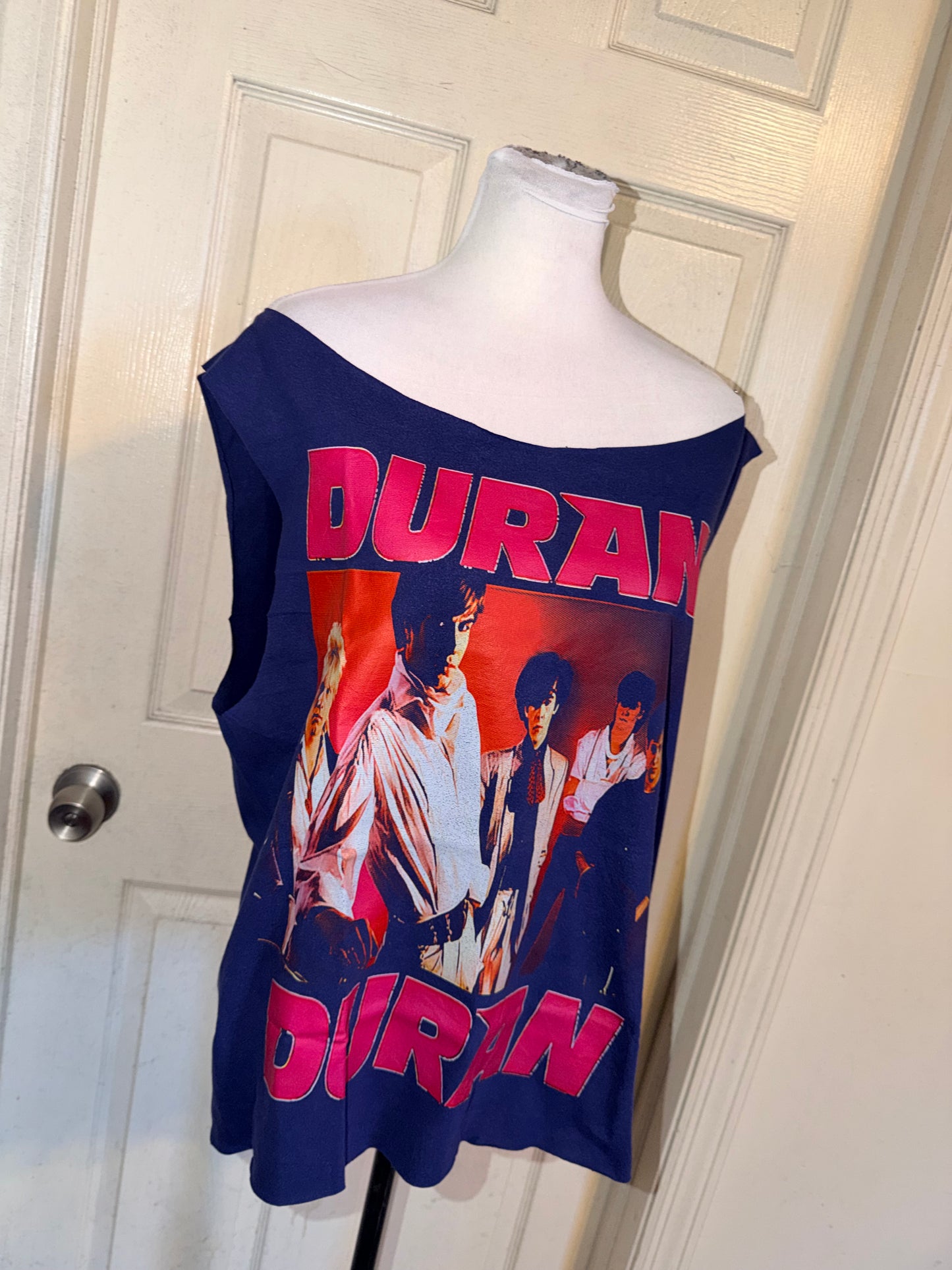 Duran Duran Oversized Distressed Tank
