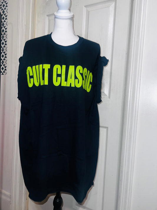 Charli XCX Oversized Distressed Tee