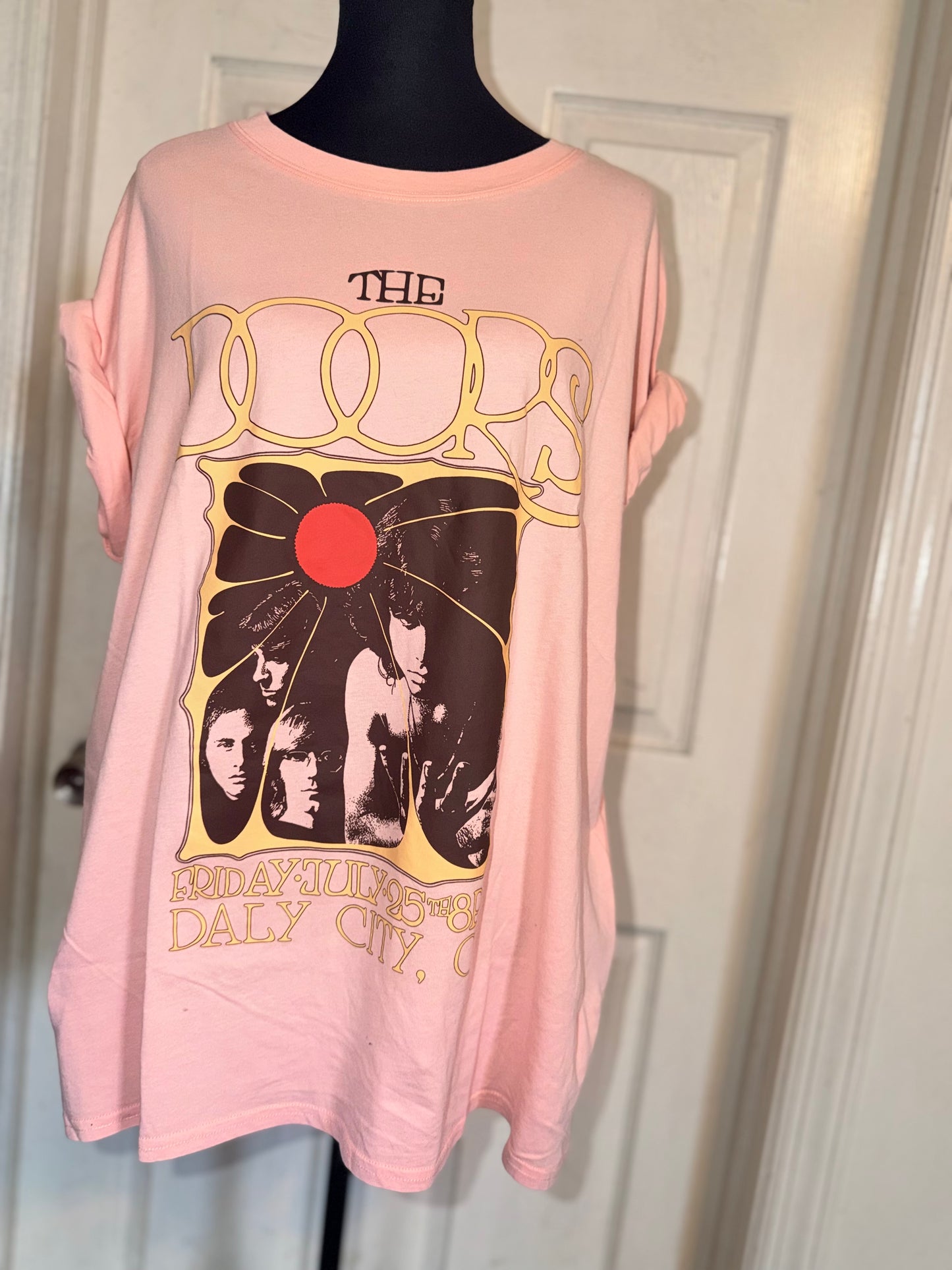 The Doors Oversized Distressed Tee