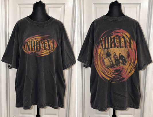 Nirvana Double Sided Oversized Tee
