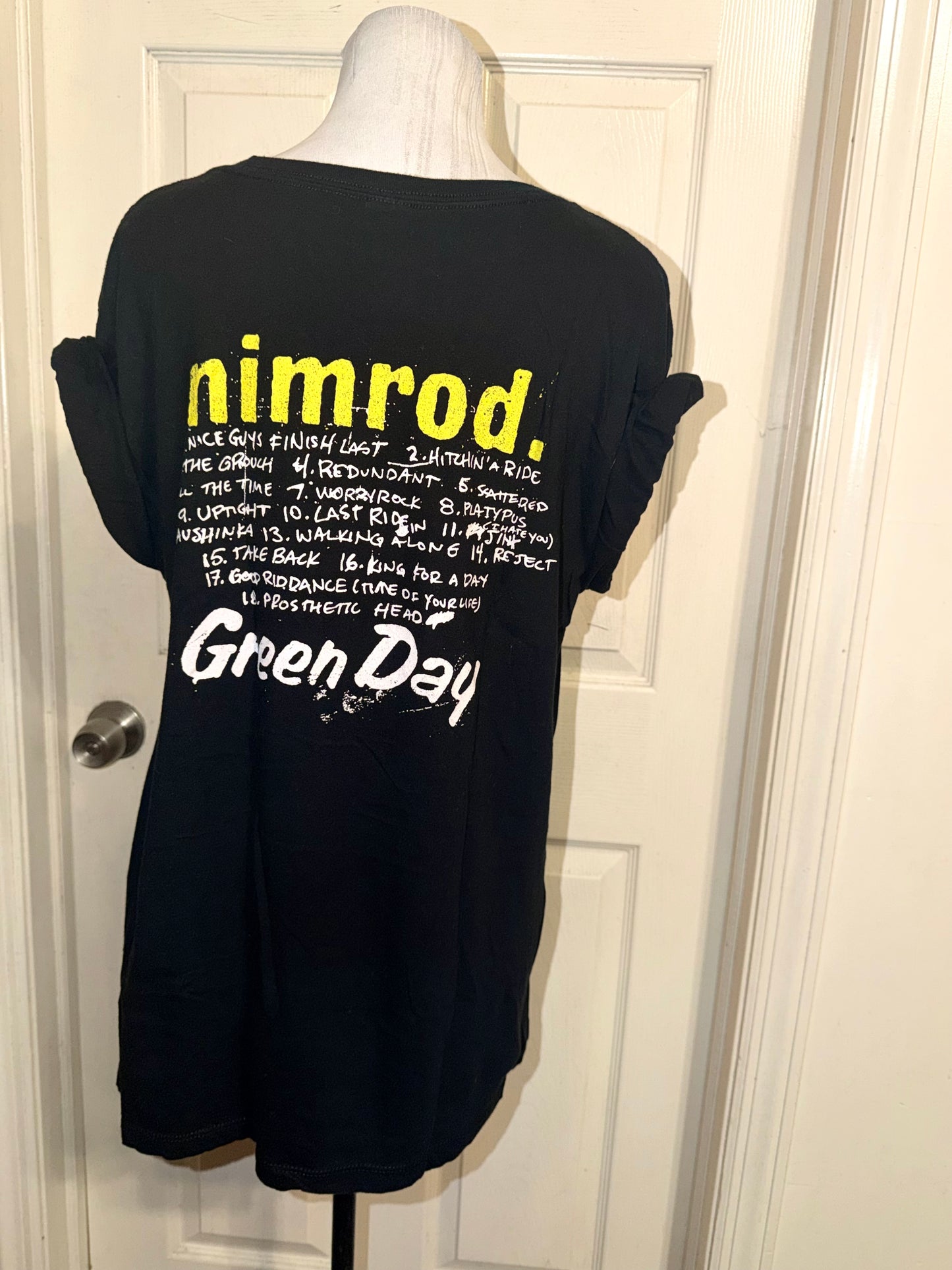 Green Day Double Sided Tee