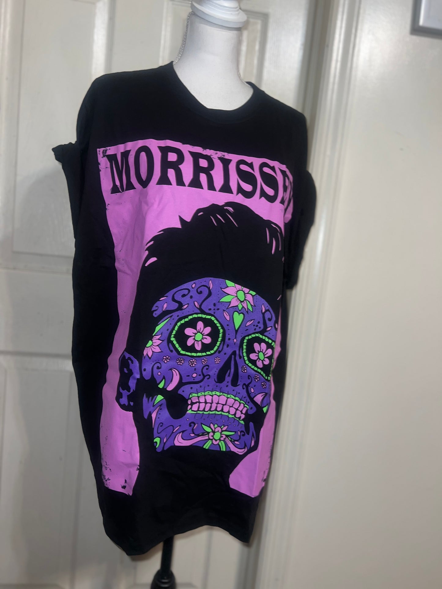 Morrissey Oversized Distressed Tee