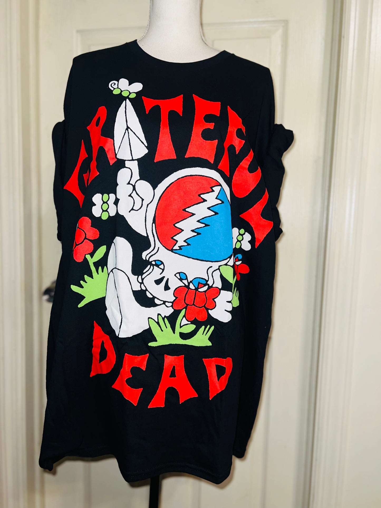 Grateful Dead Oversized Distressed Tee