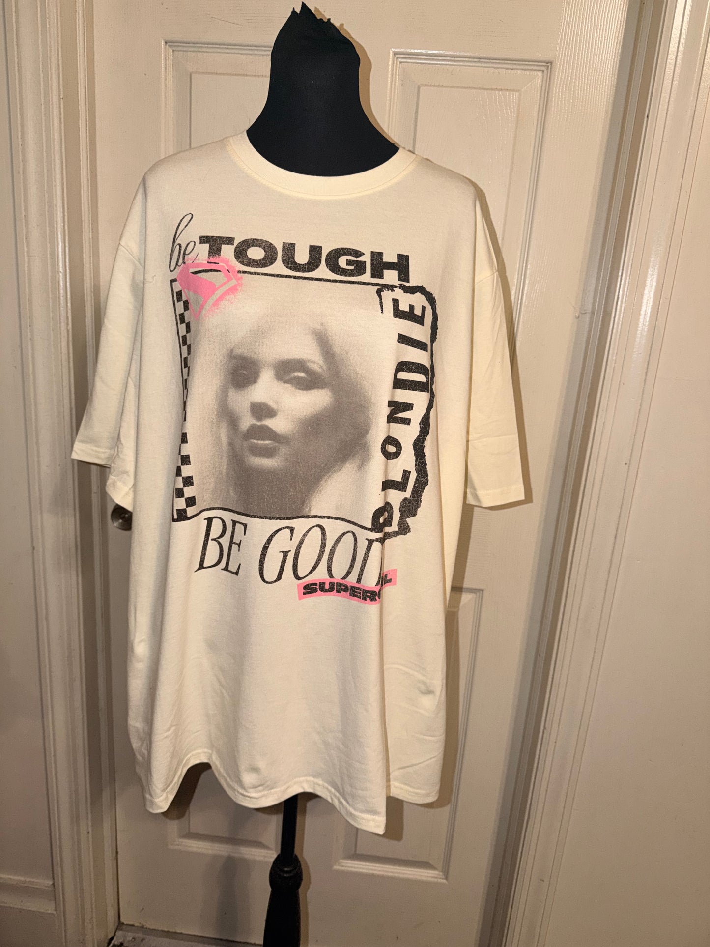 Blondie Oversized Distressed Tee