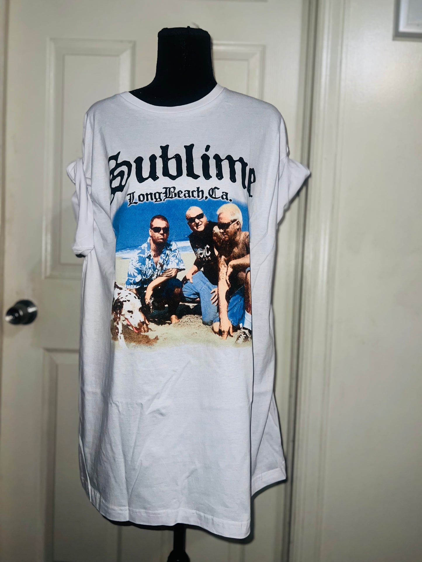 Sublime Oversized Distressed Tee