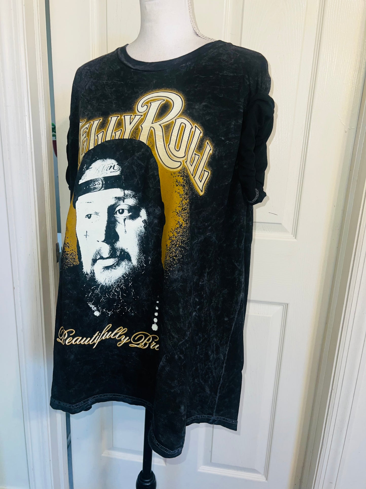 Jelly Roll Oversized Distressed Tee