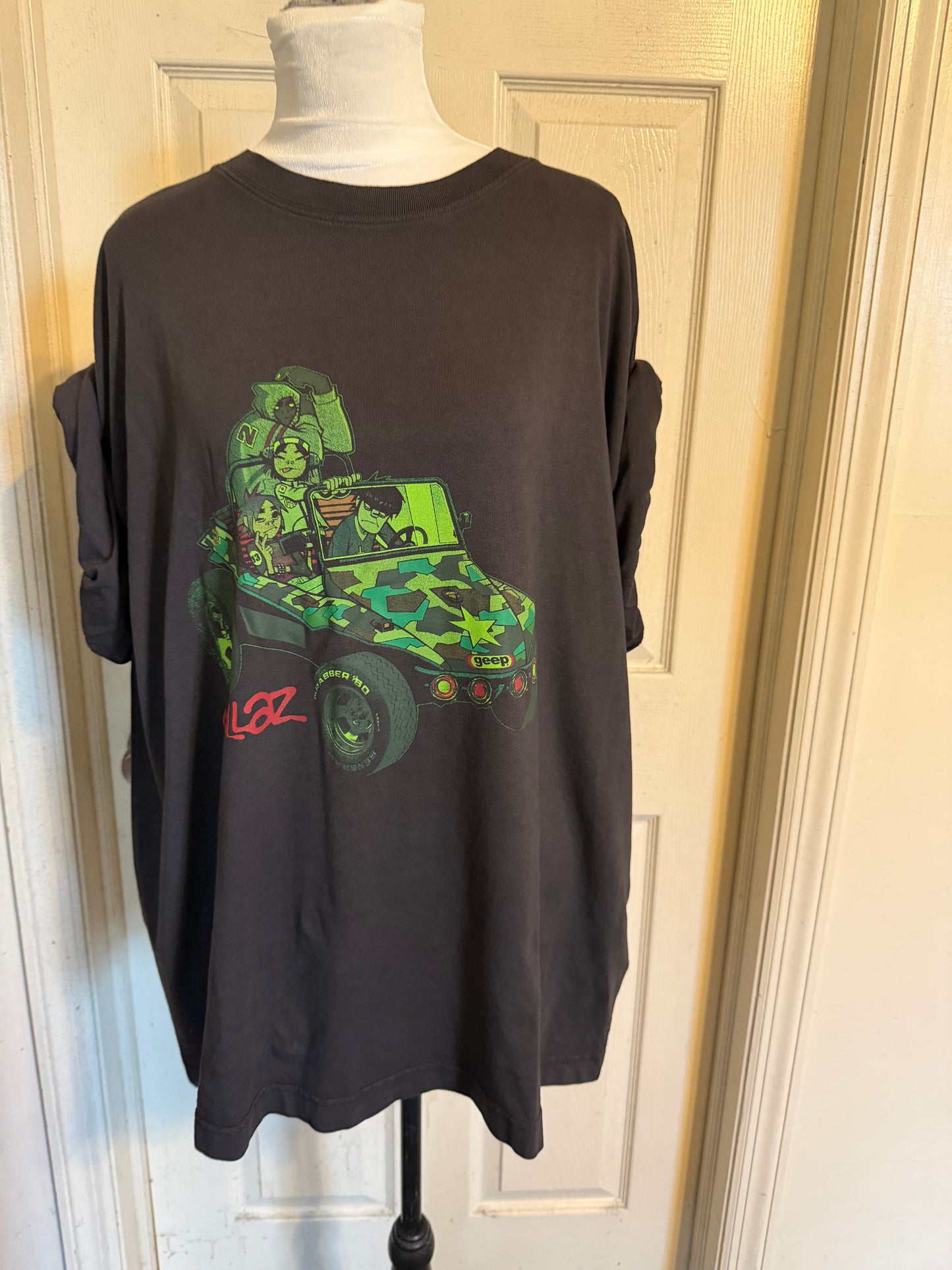 Gorillaz Oversized Distressed Tee