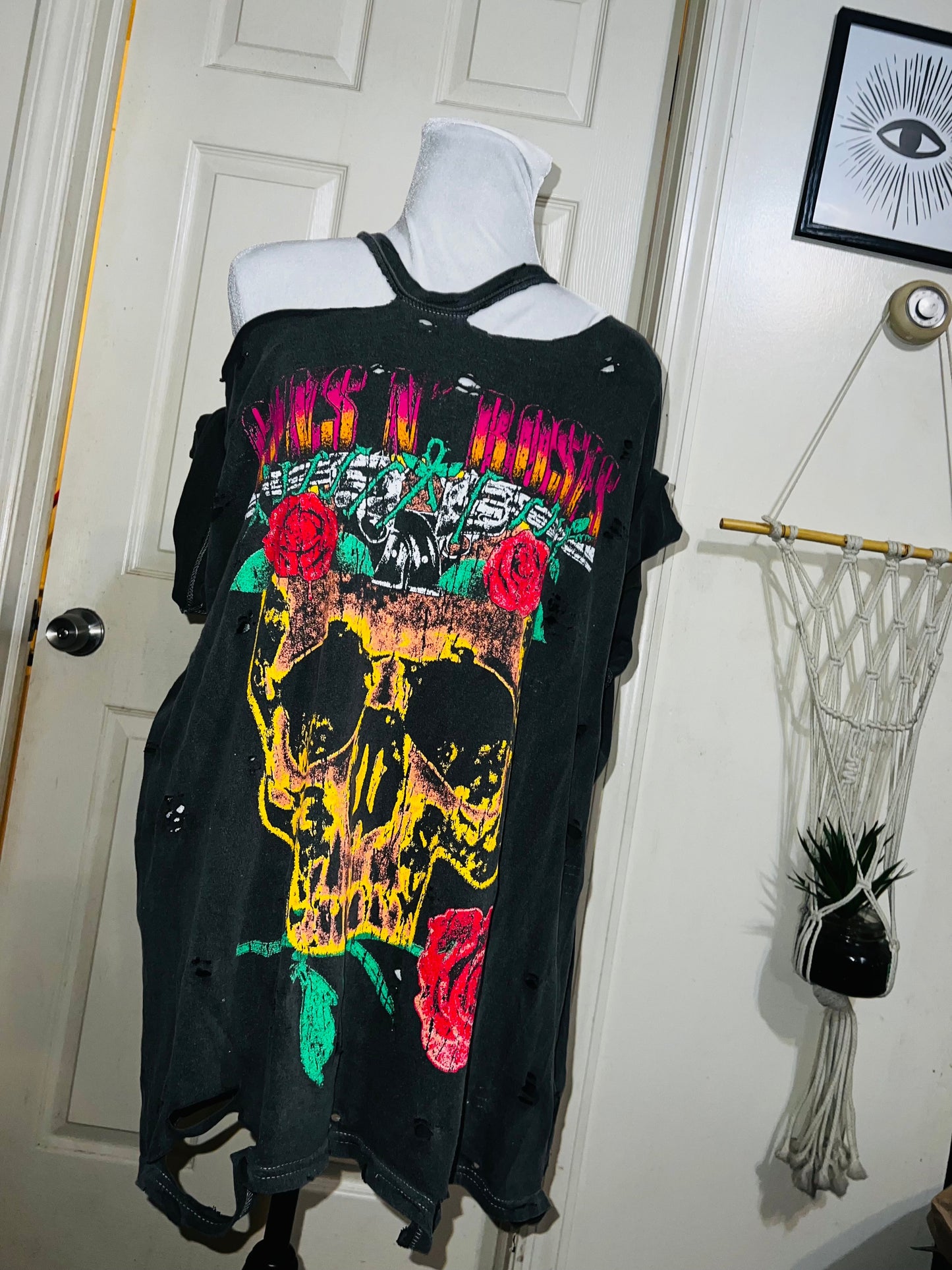 Guns n Roses Double Sided Oversized Tee/Dress