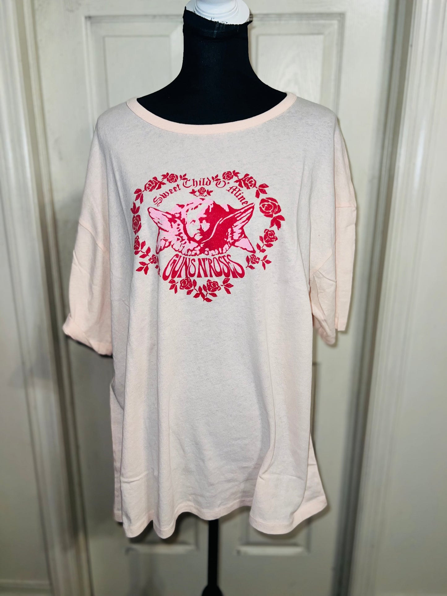 Guns n Roses Oversized Distressed Tee