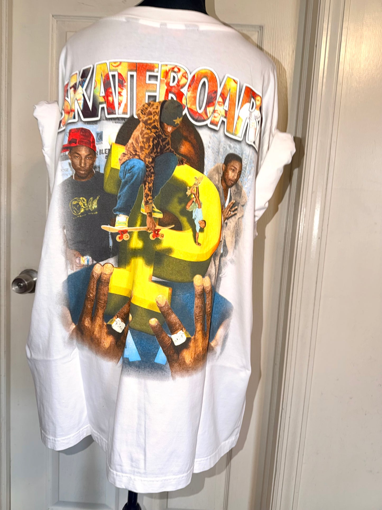 Pharrell Williams Double Sided Oversized Tee