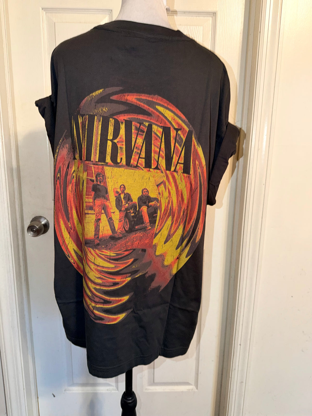 Nirvana Double Sided Oversized Tee