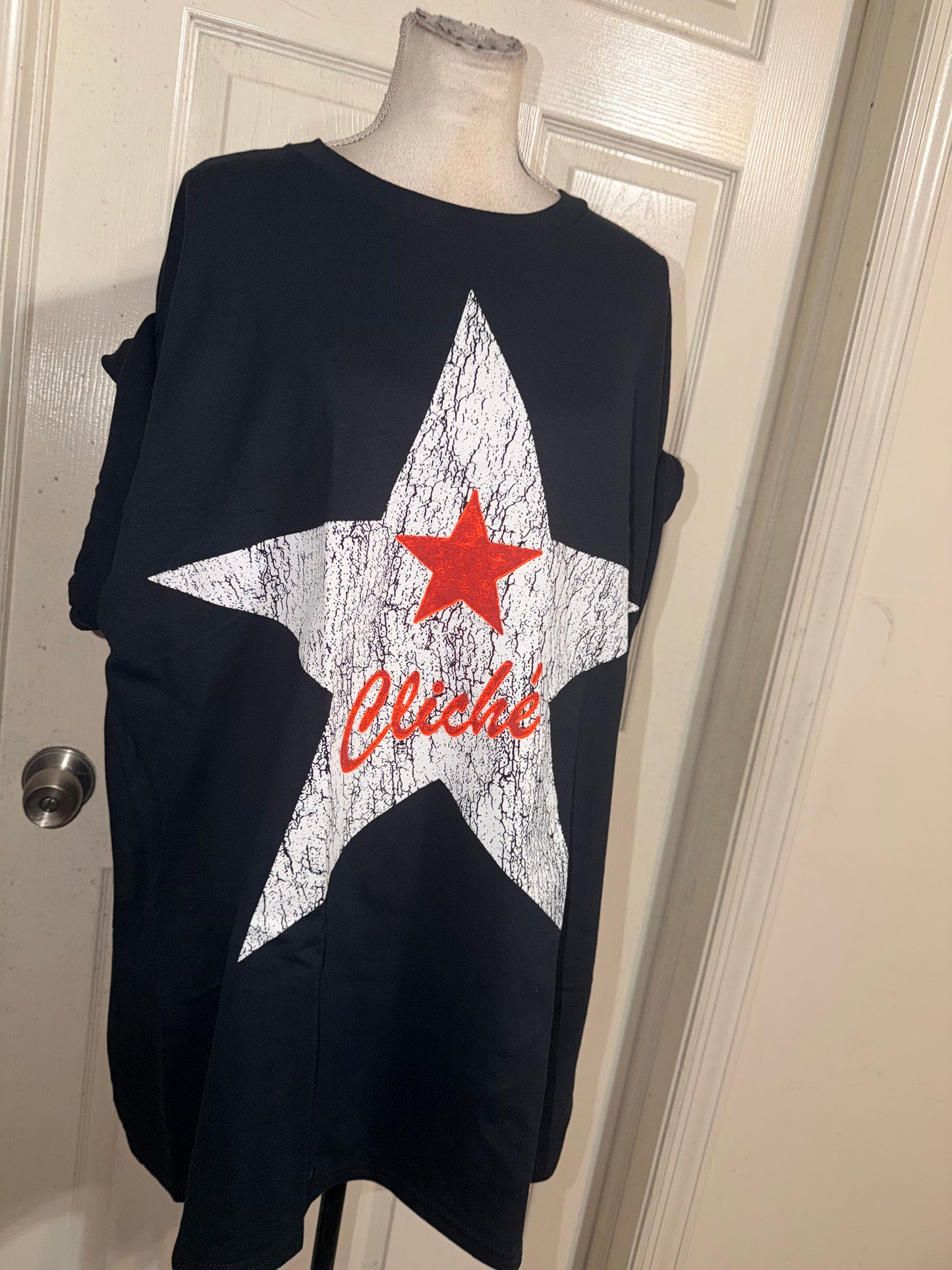 Machine Gun Kelly Double Sided Oversized Distressed Tee