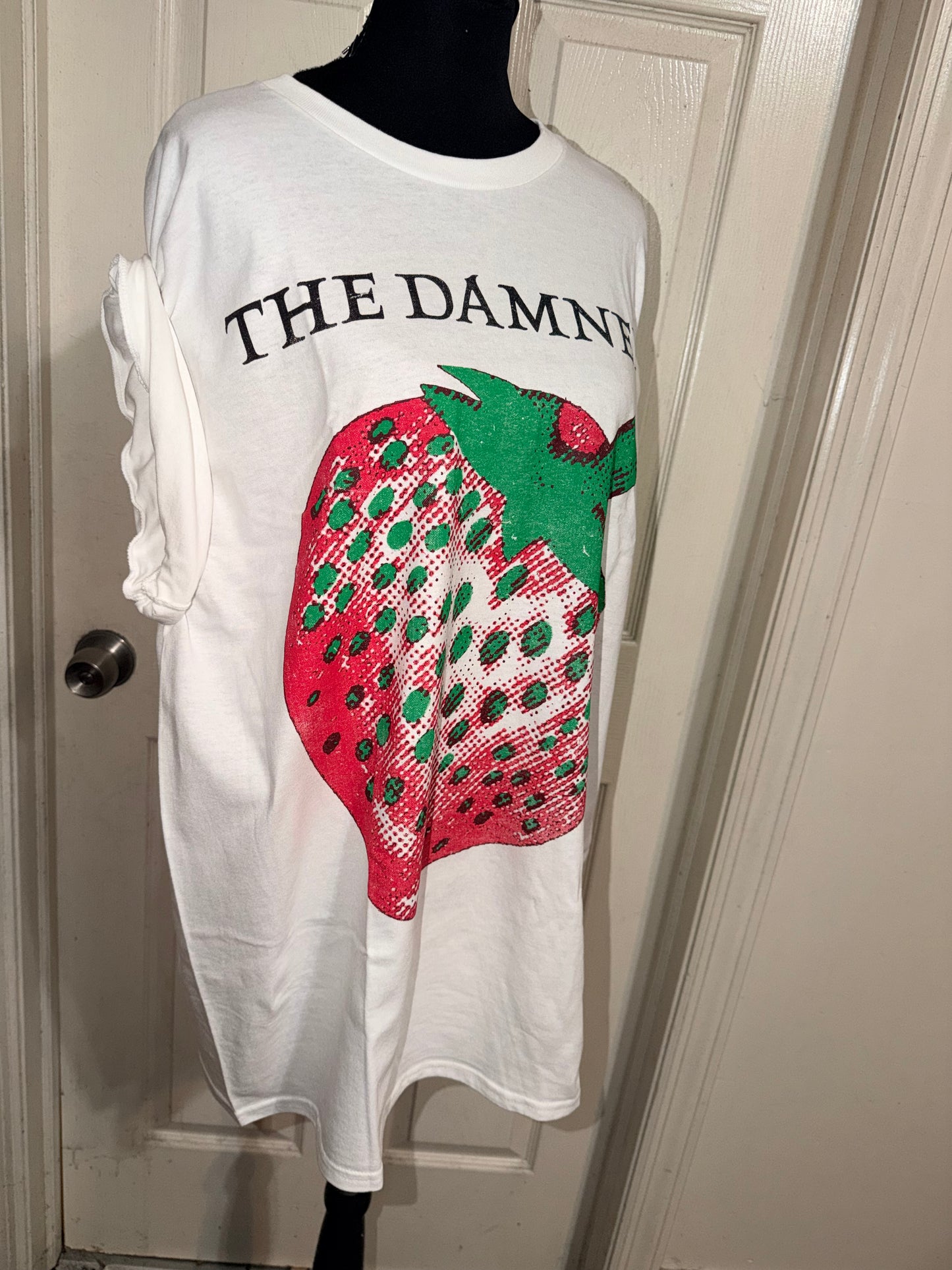 The Damned Oversized Distressed Tee