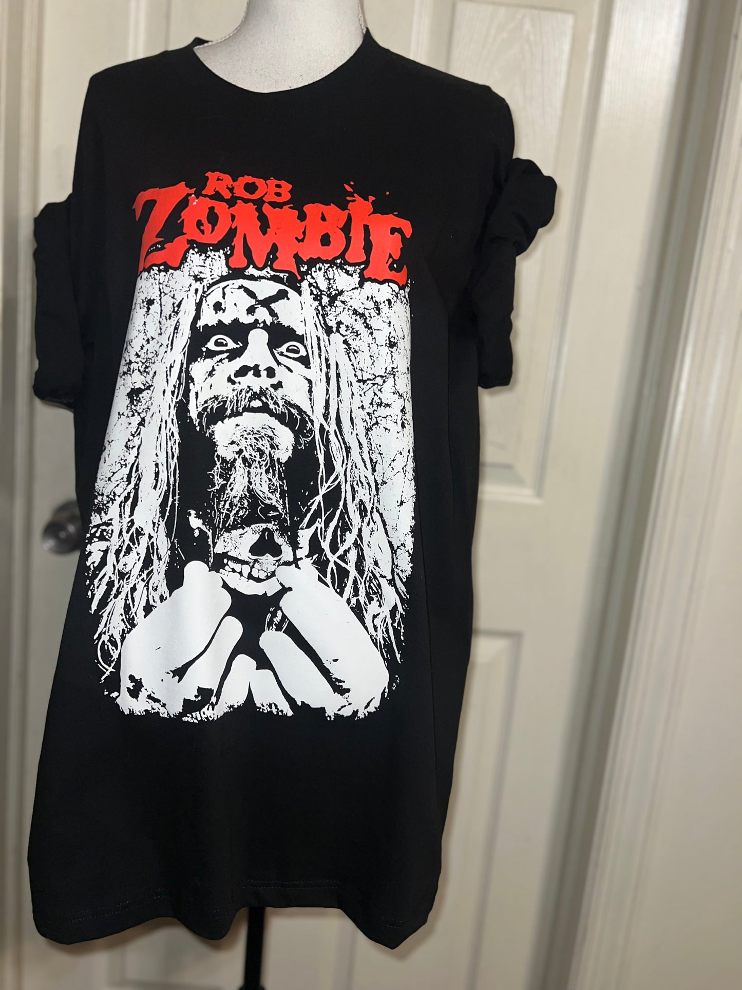 Rob Zombie Oversized Distressed Tee